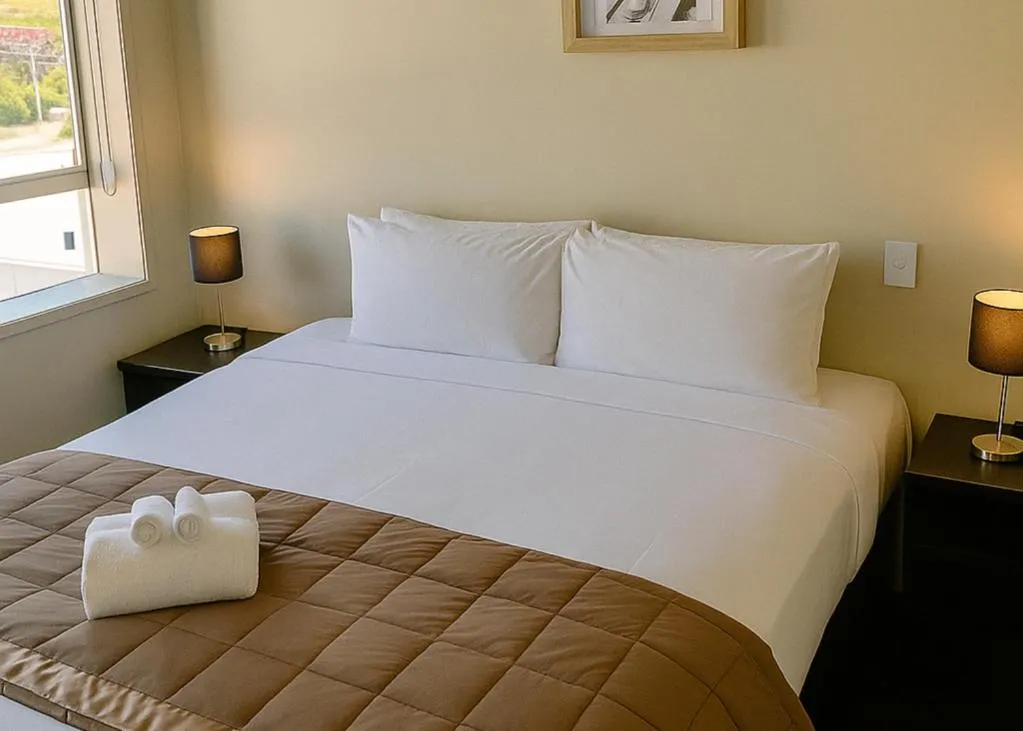 Bed in The Post Hotel