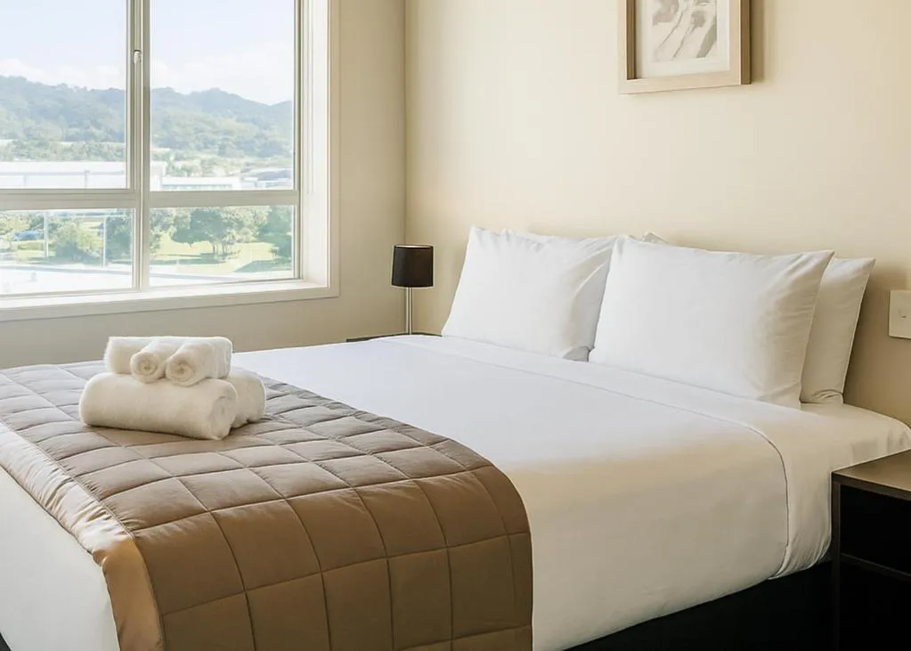 Bed in The Post Hotel