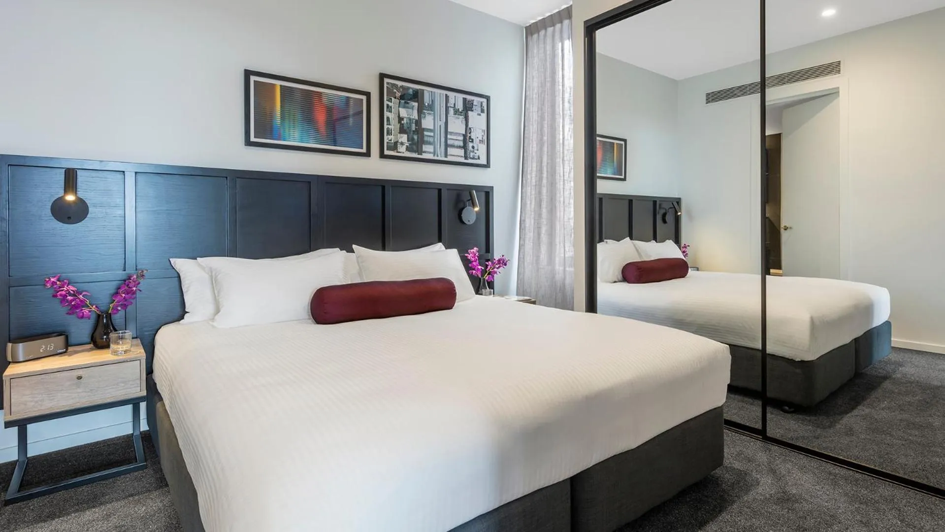 Bed in Avani Melbourne Box Hill Residences