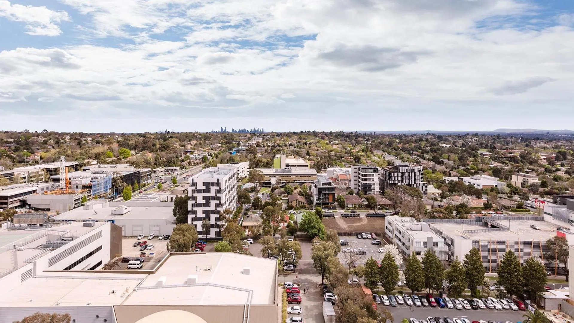 Street view in Avani Melbourne Box Hill Residences