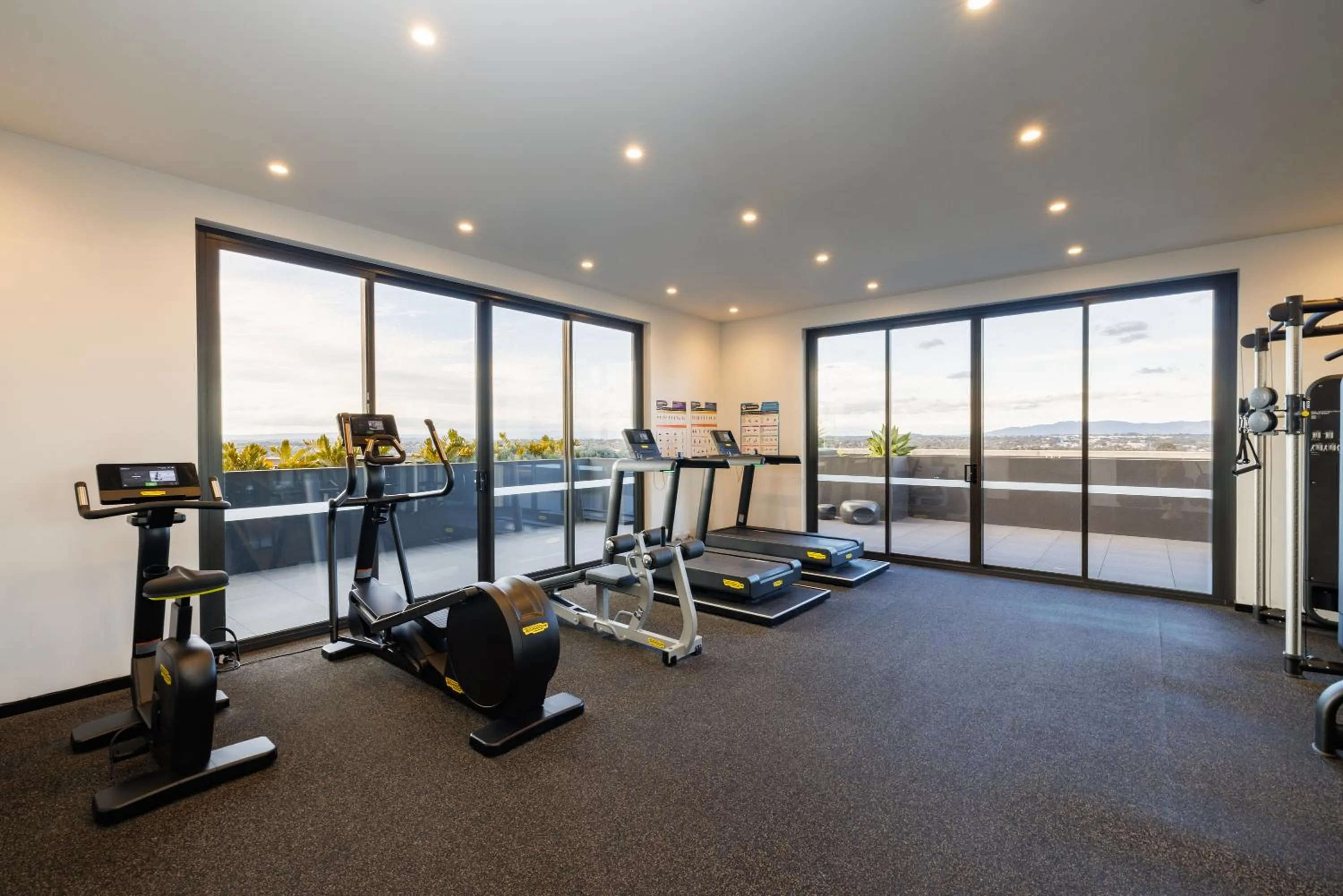 Fitness centre/facilities in Avani Melbourne Box Hill Residences