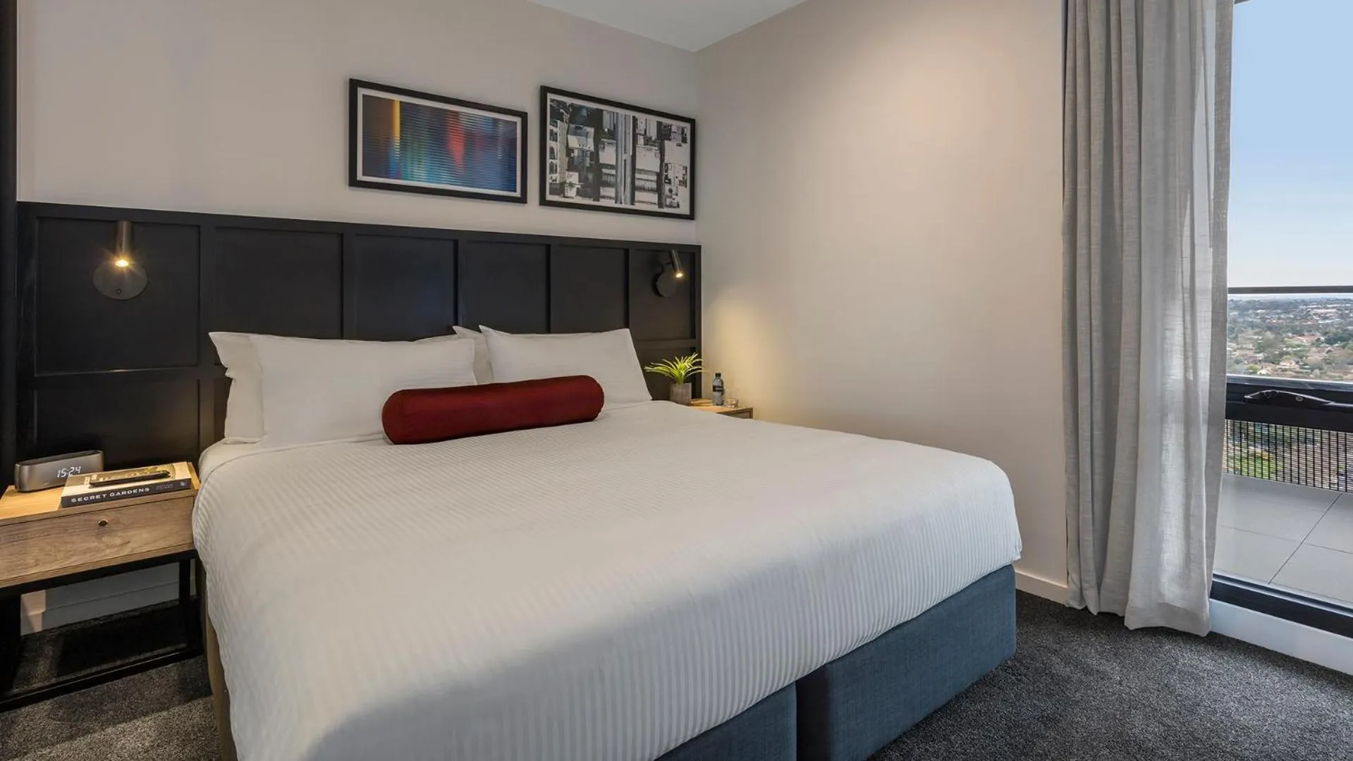 Bed in Avani Melbourne Box Hill Residences