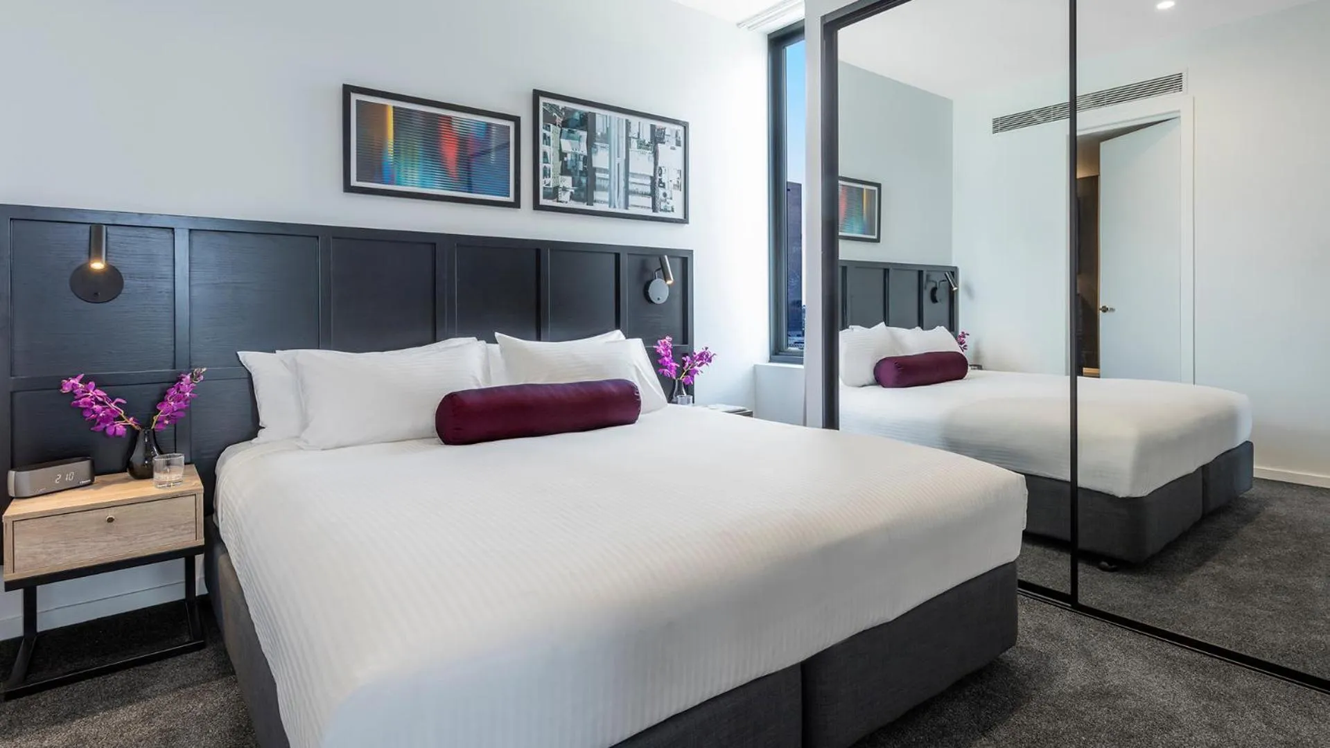 Bed in Avani Melbourne Box Hill Residences