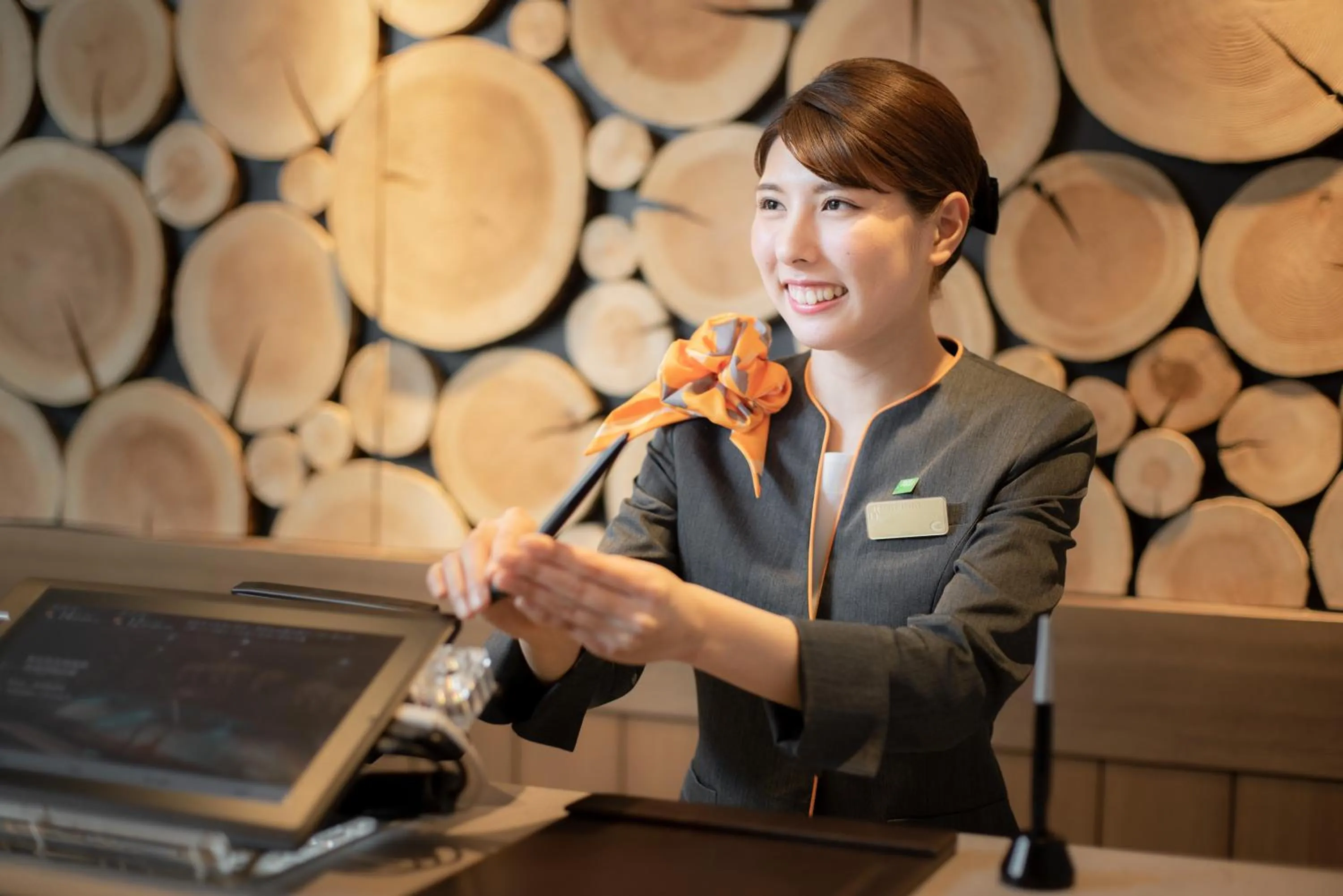 Staff in Super Hotel Anan Tomioka