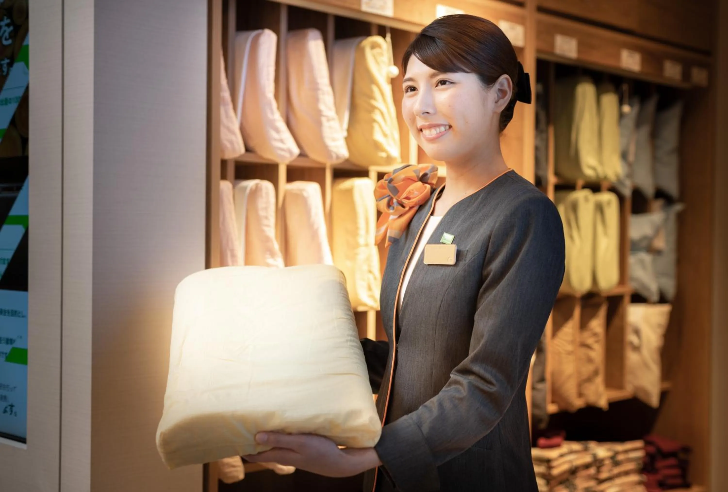 Staff in Super Hotel Anan Tomioka