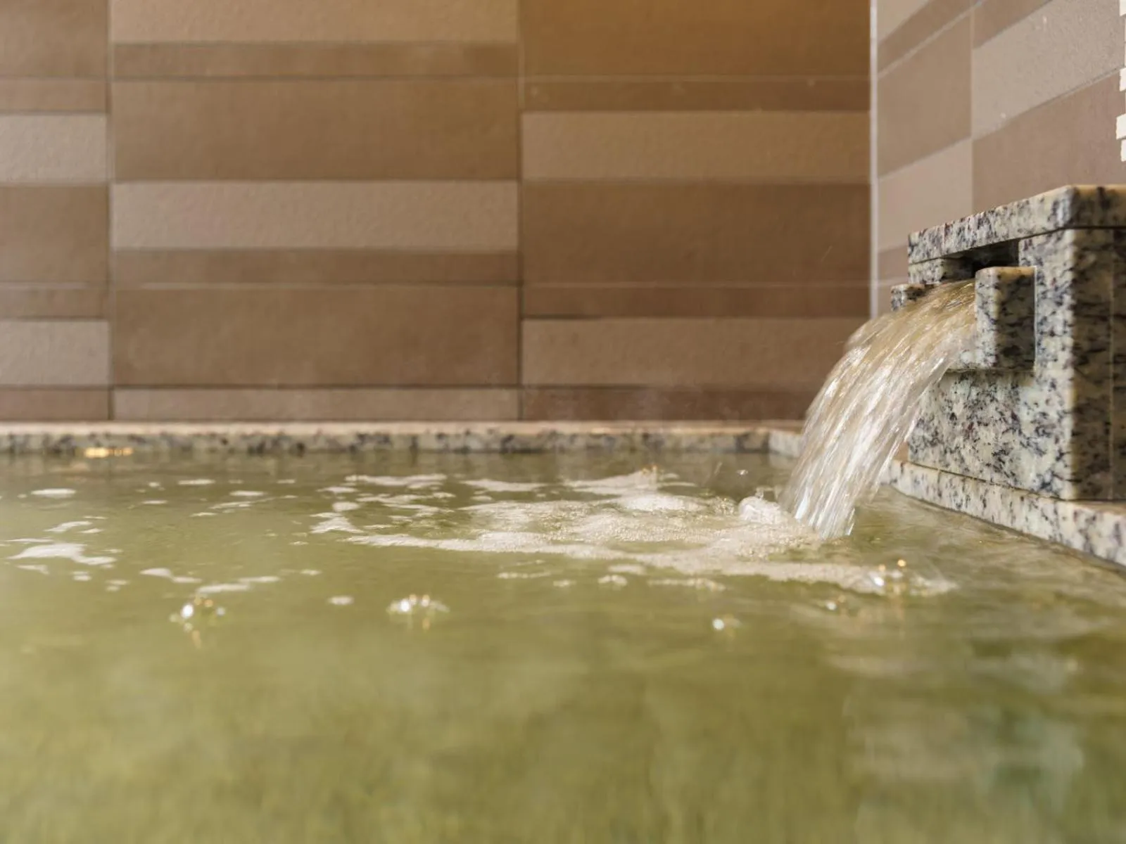 Hot Spring Bath in Super Hotel Anan Tomioka