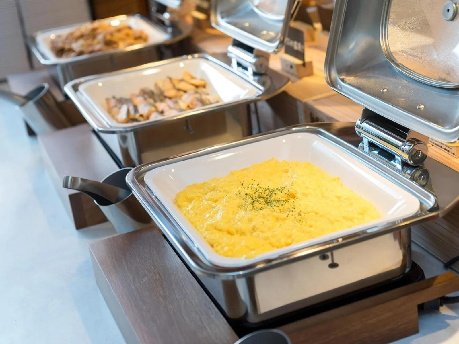 Buffet breakfast in Super Hotel Anan Tomioka