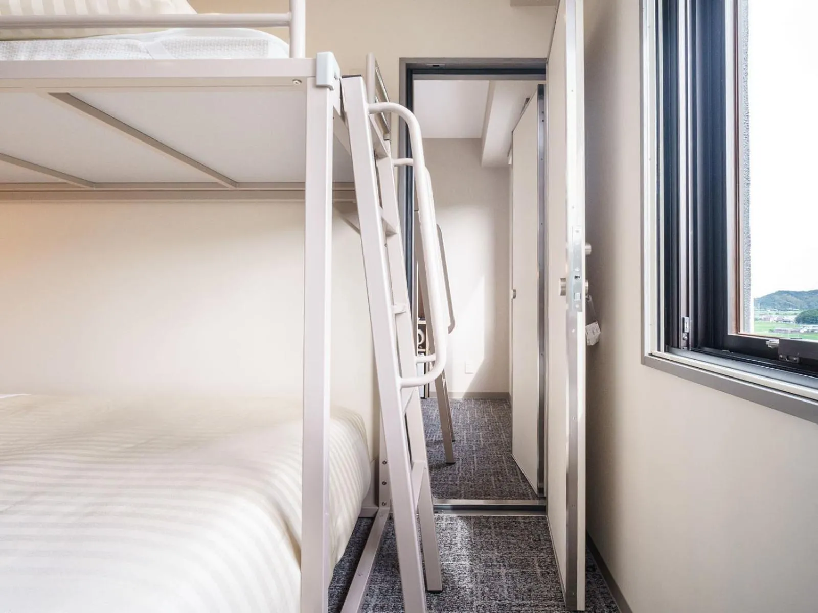 Bedroom, Bed in Super Hotel Anan Tomioka