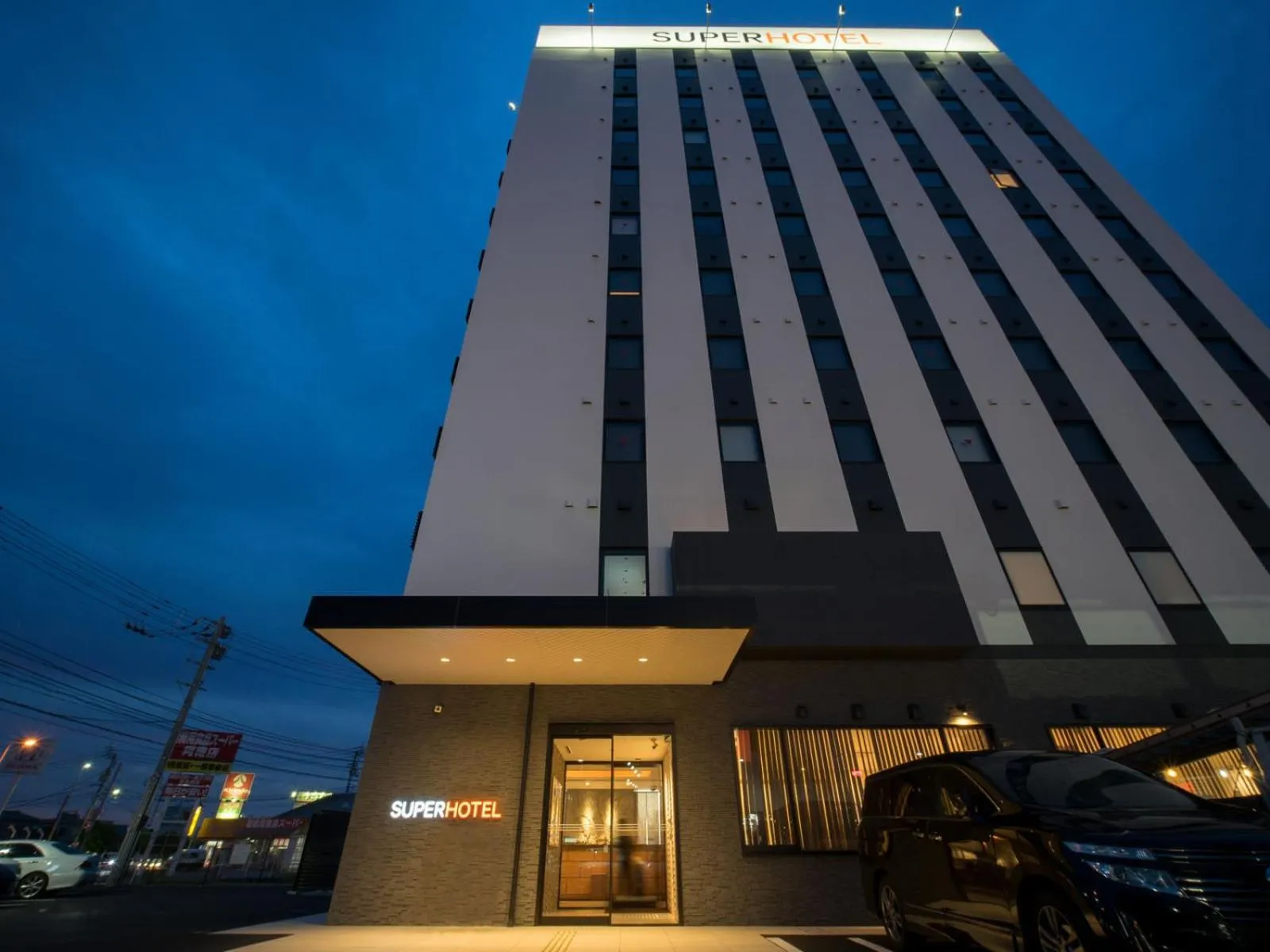 Property building in Super Hotel Anan Tomioka