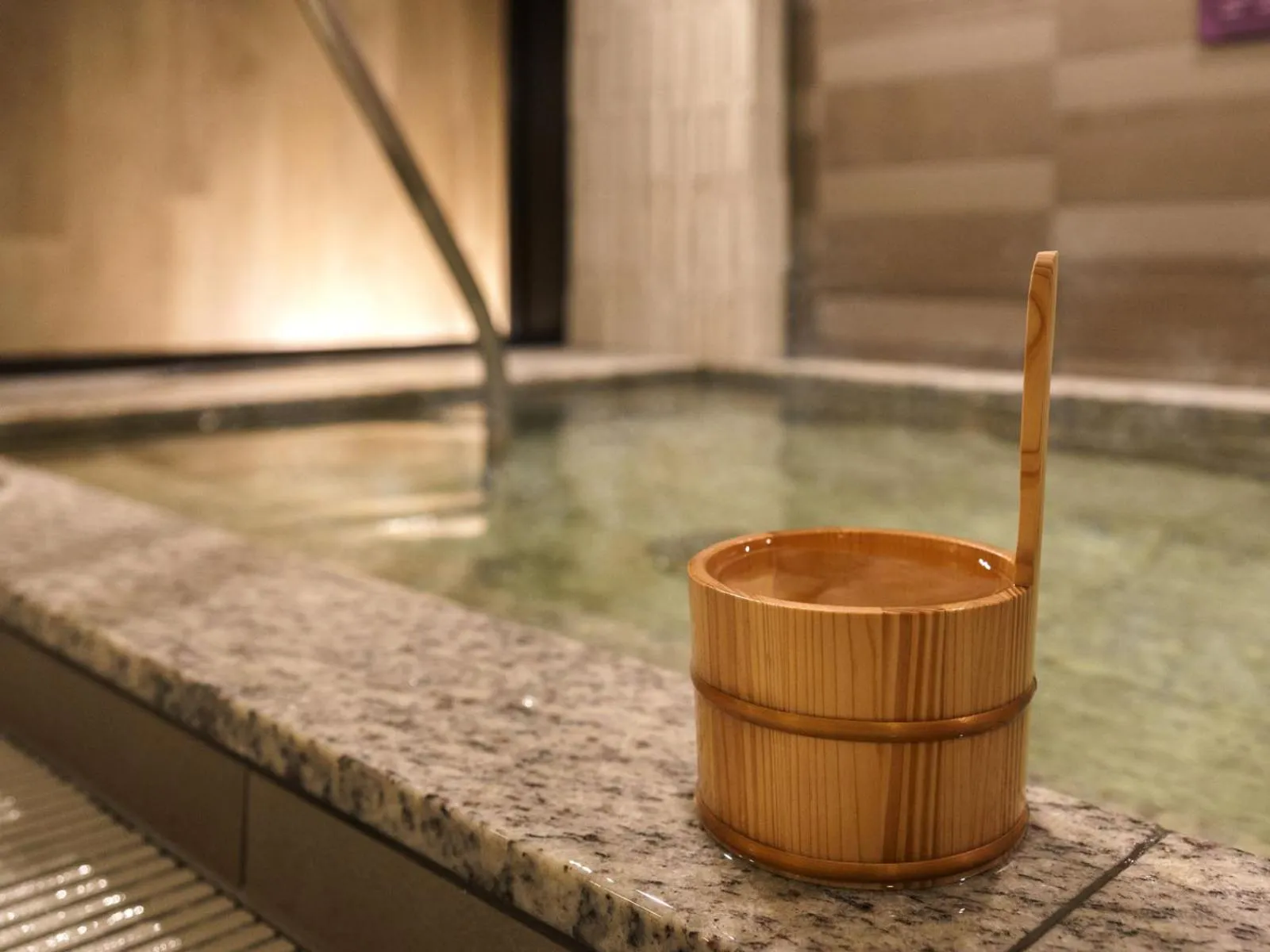 Hot Spring Bath in Super Hotel Anan Tomioka