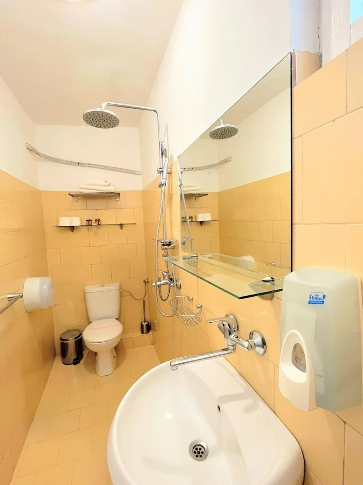 Bathroom in Lotus Family Hotel - Free Parking