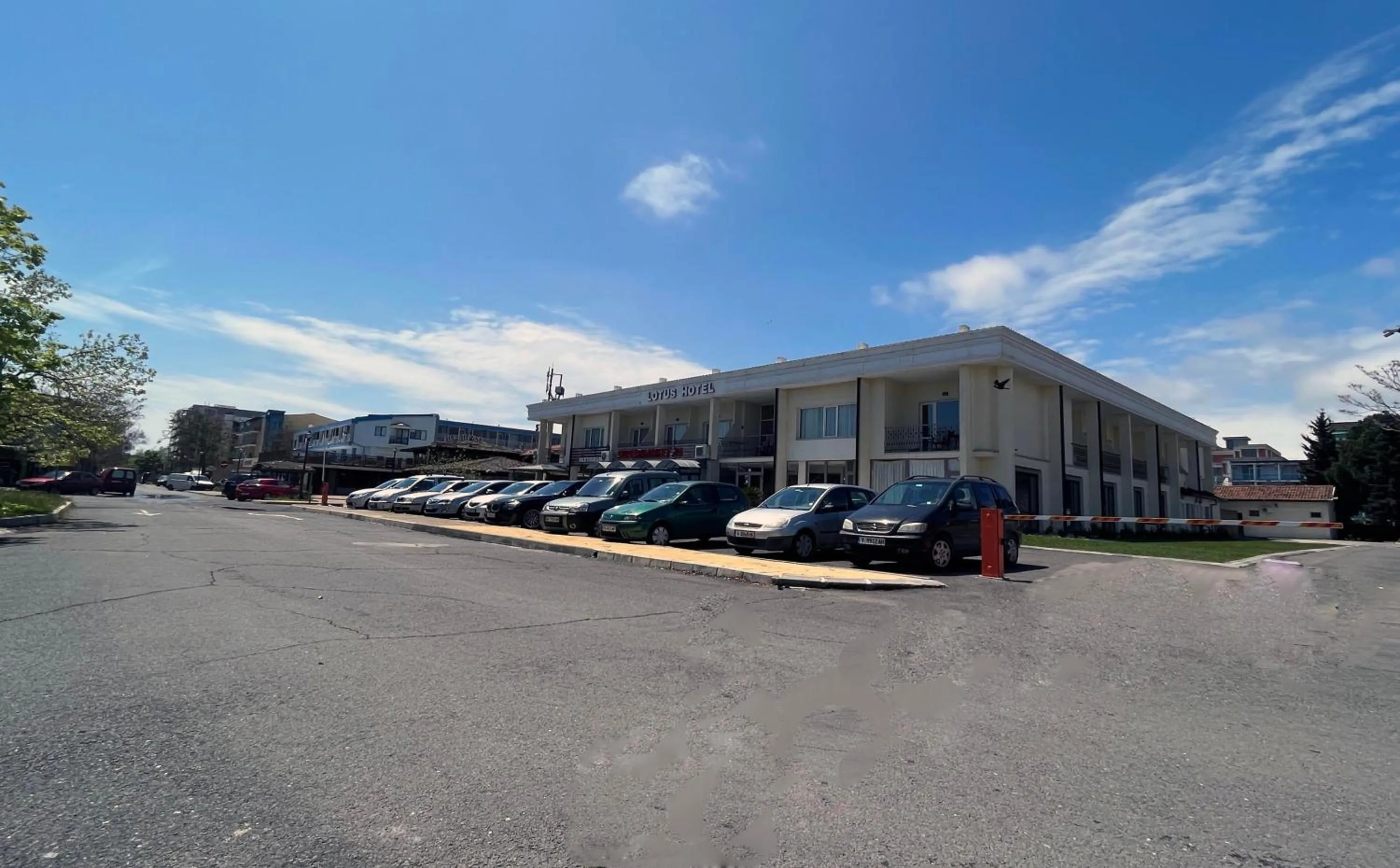 Property building in Lotus Family Hotel - Free Parking