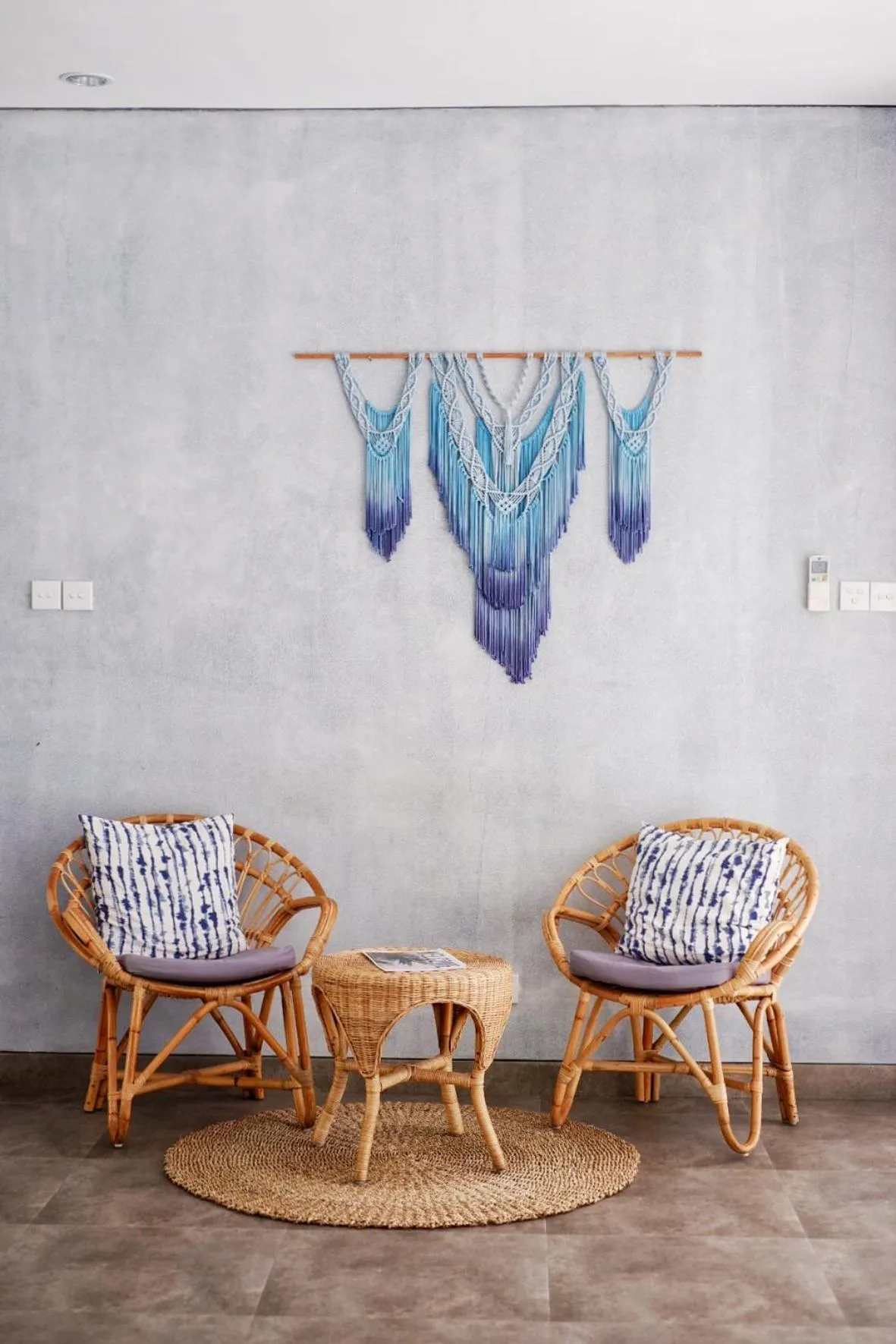 Seating area in The Sloth Bali