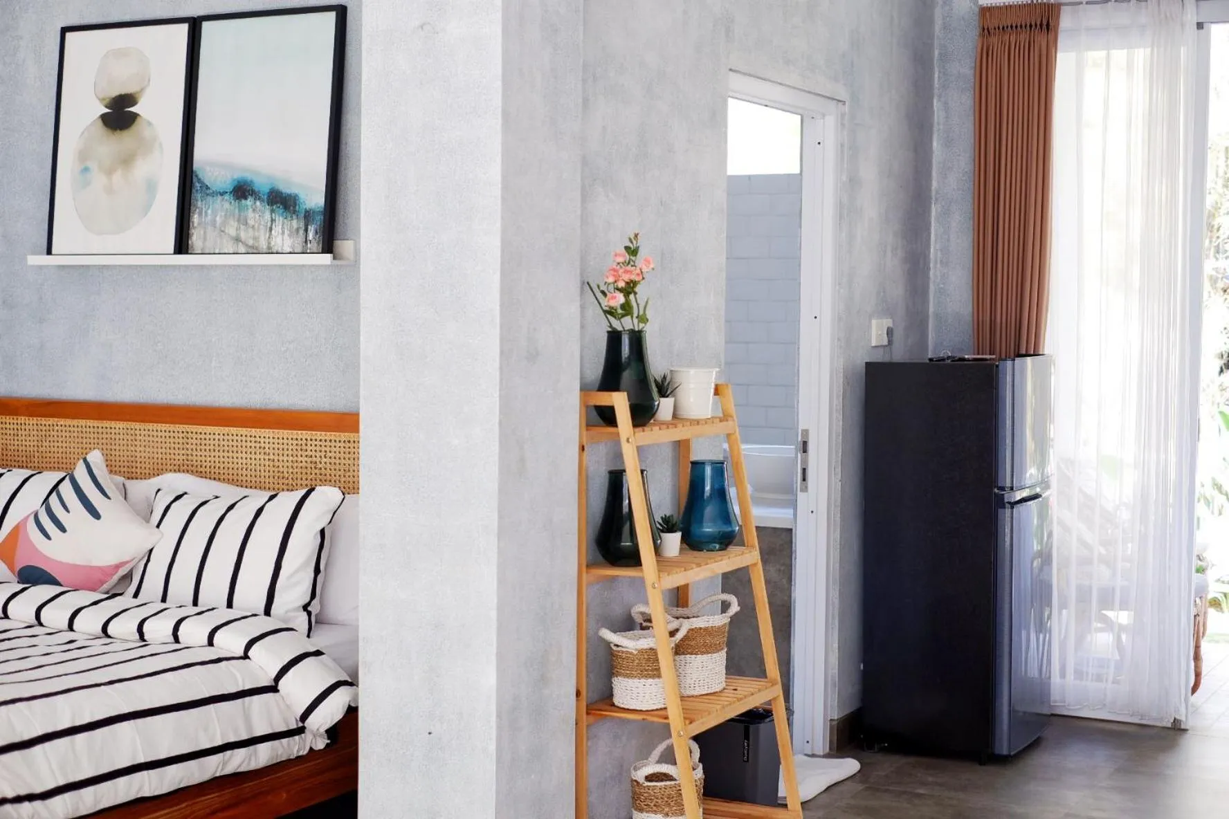 Decorative detail, Bed in The Sloth Bali