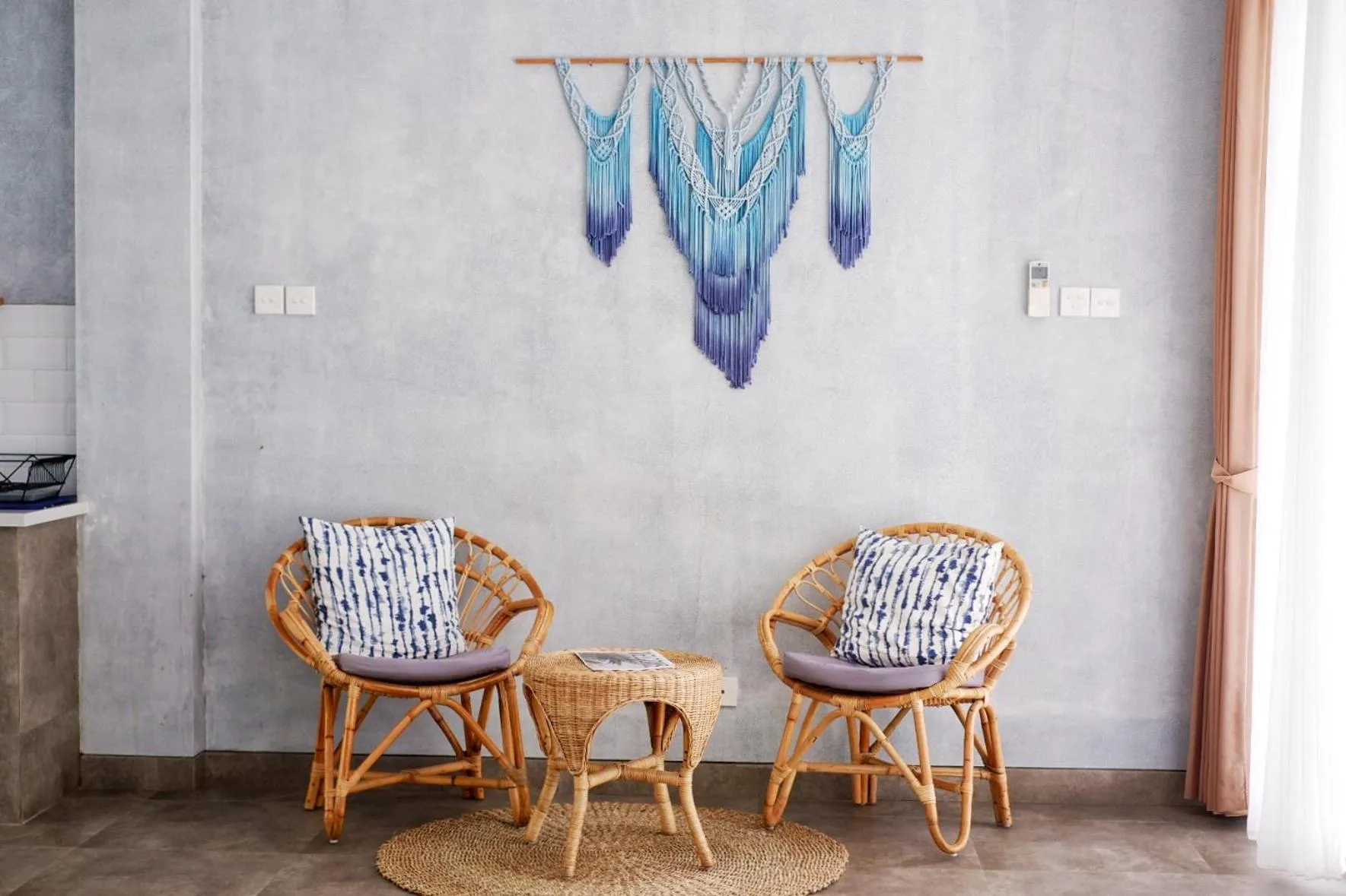 Living room in The Sloth Bali