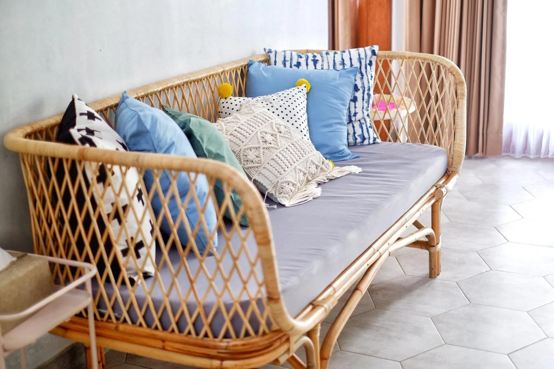 Living room in The Sloth Bali