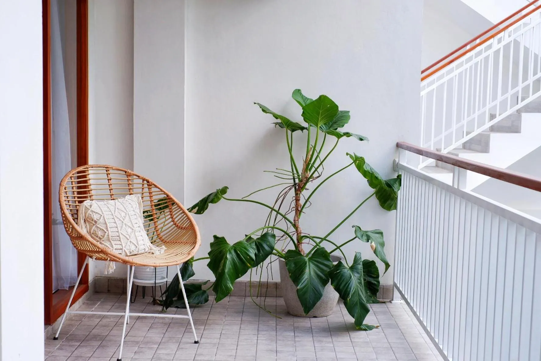 Balcony/Terrace in The Sloth Bali