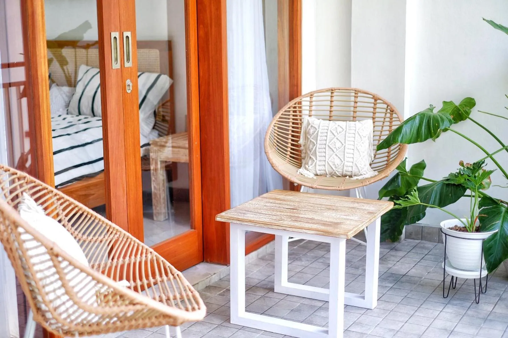 Patio in The Sloth Bali