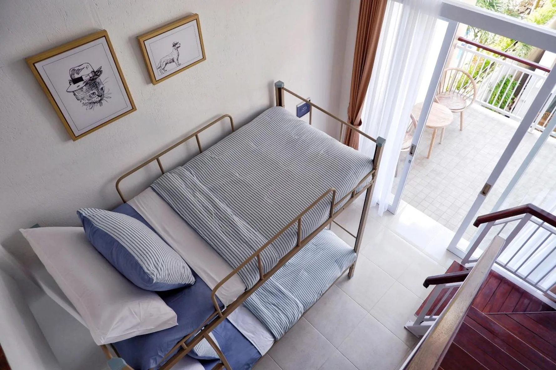 bunk bed in The Sloth Bali