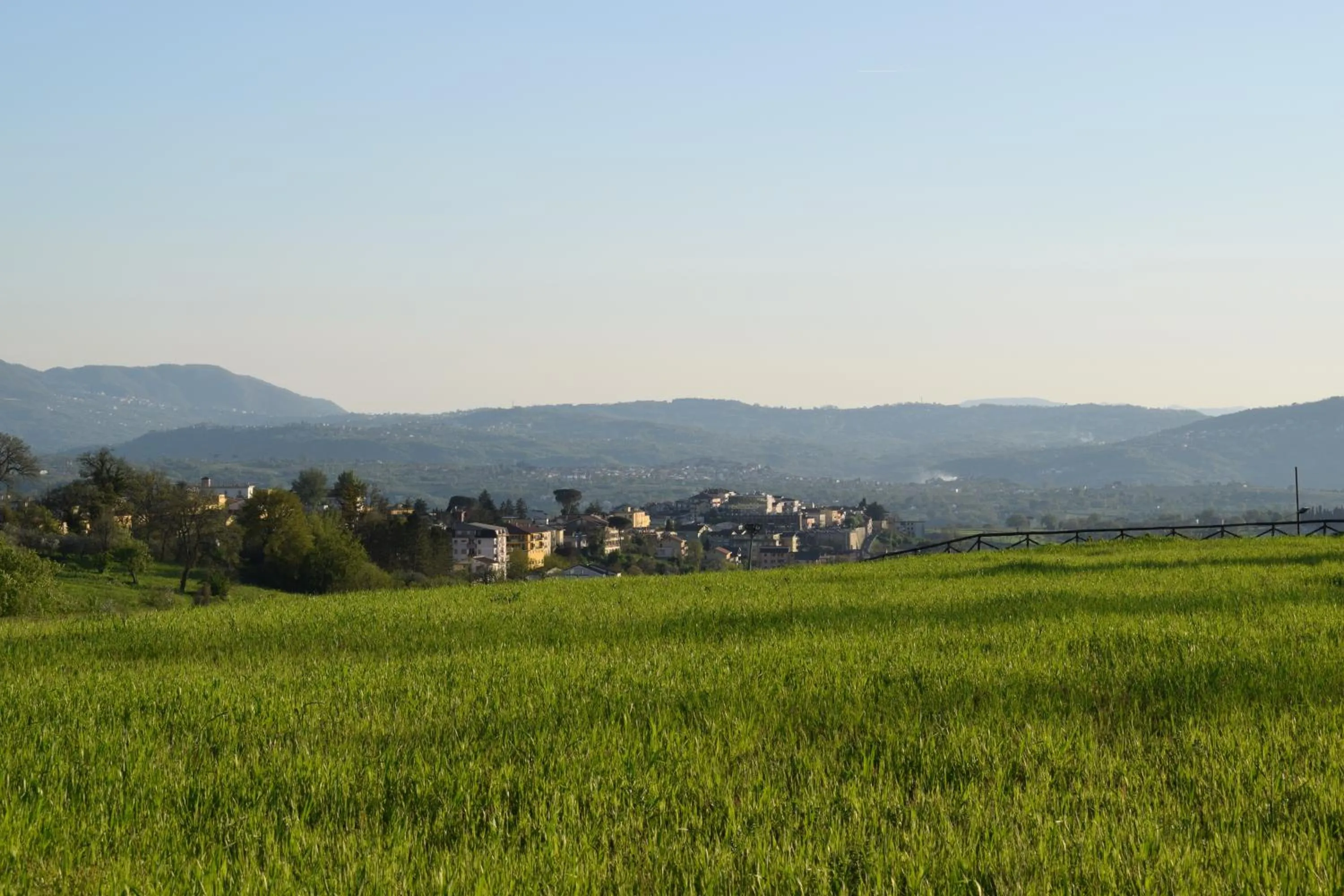 Natural landscape in Regina Viarum