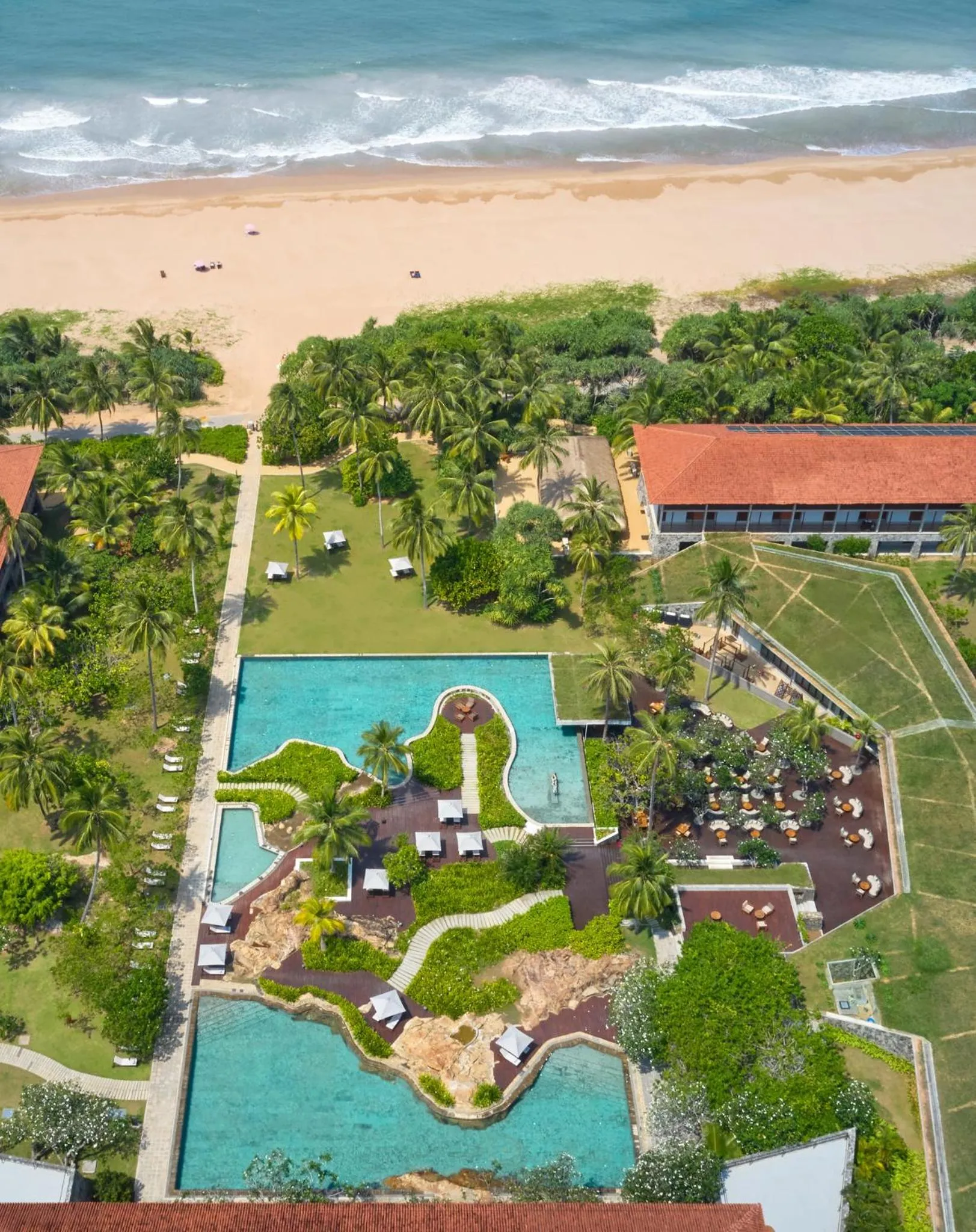 Bird's eye view in Cinnamon Bentota Beach - Signature Selection