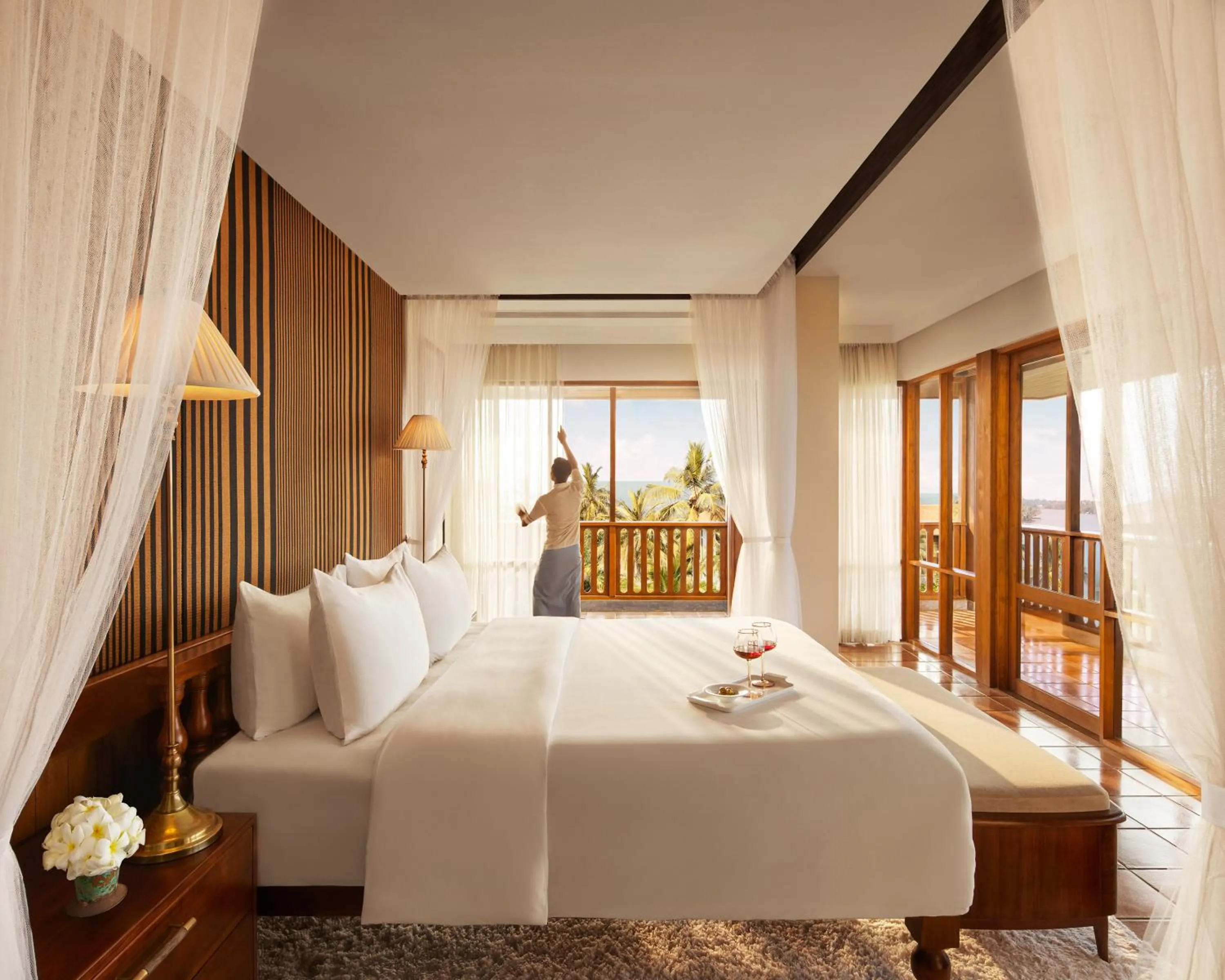 Bedroom, Bed in Cinnamon Bentota Beach - Signature Selection
