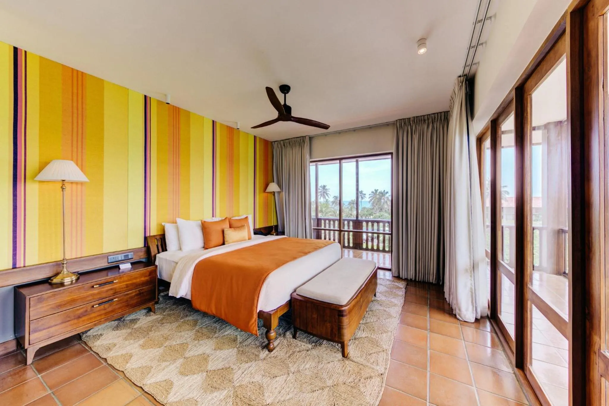 Bedroom, Bed in Cinnamon Bentota Beach - Signature Selection