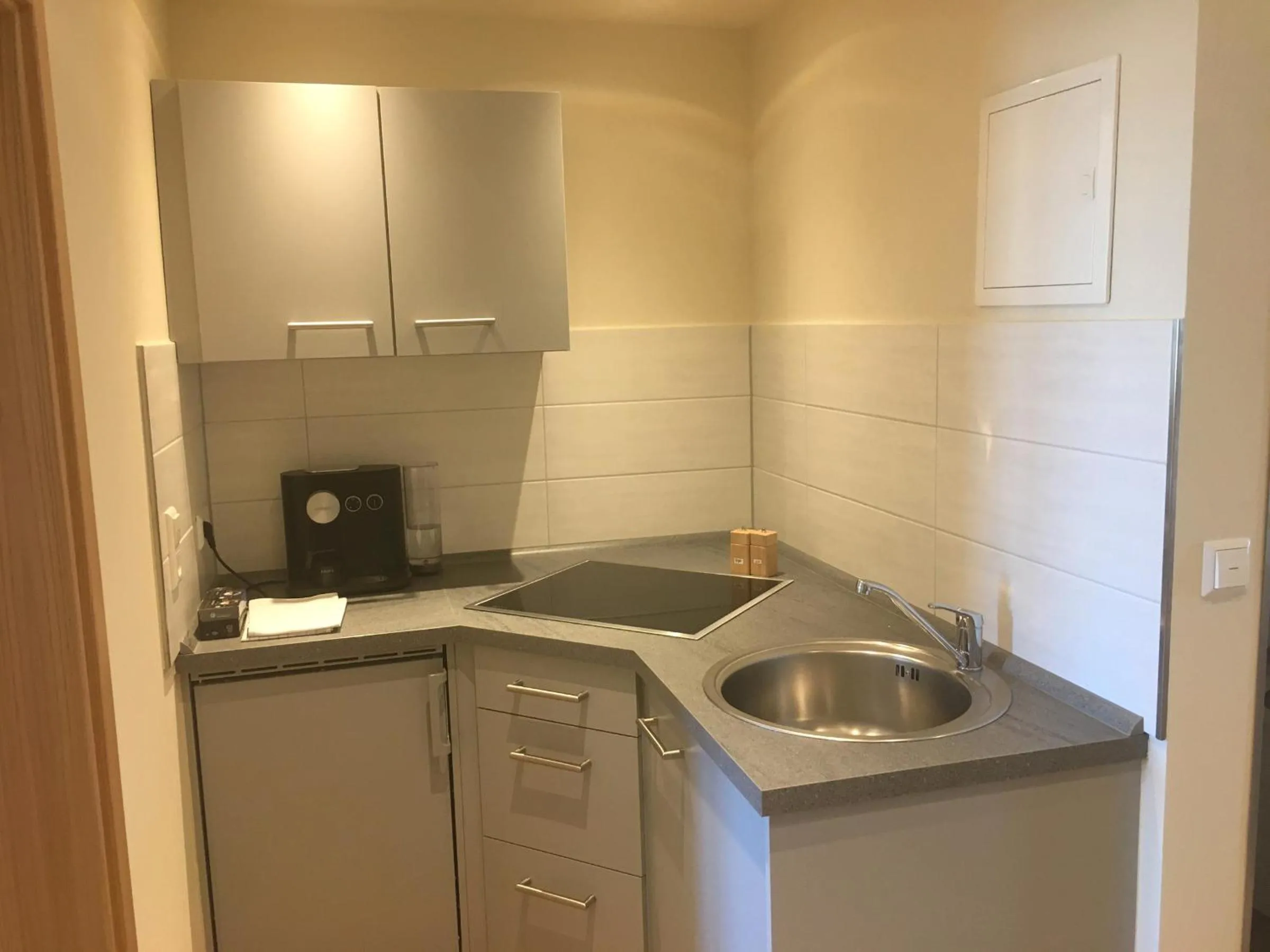 Kitchen or kitchenette in Gasthof Zum Ochsen