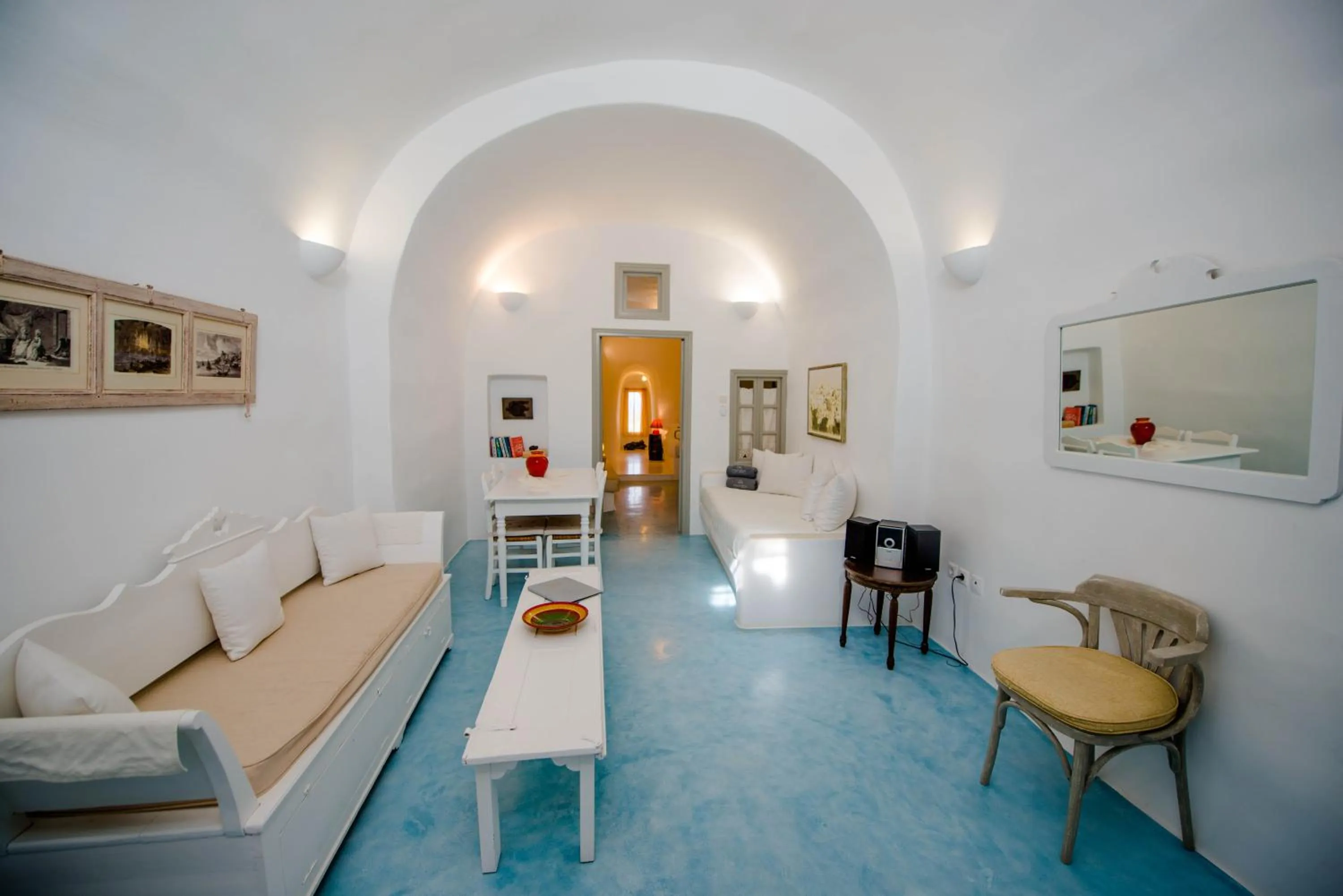 Living room in Marizan Caves & Villas