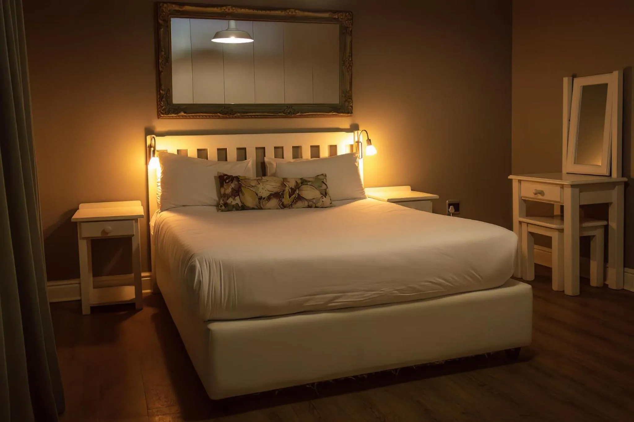 Bed in Beach Club Self Catering Apartments
