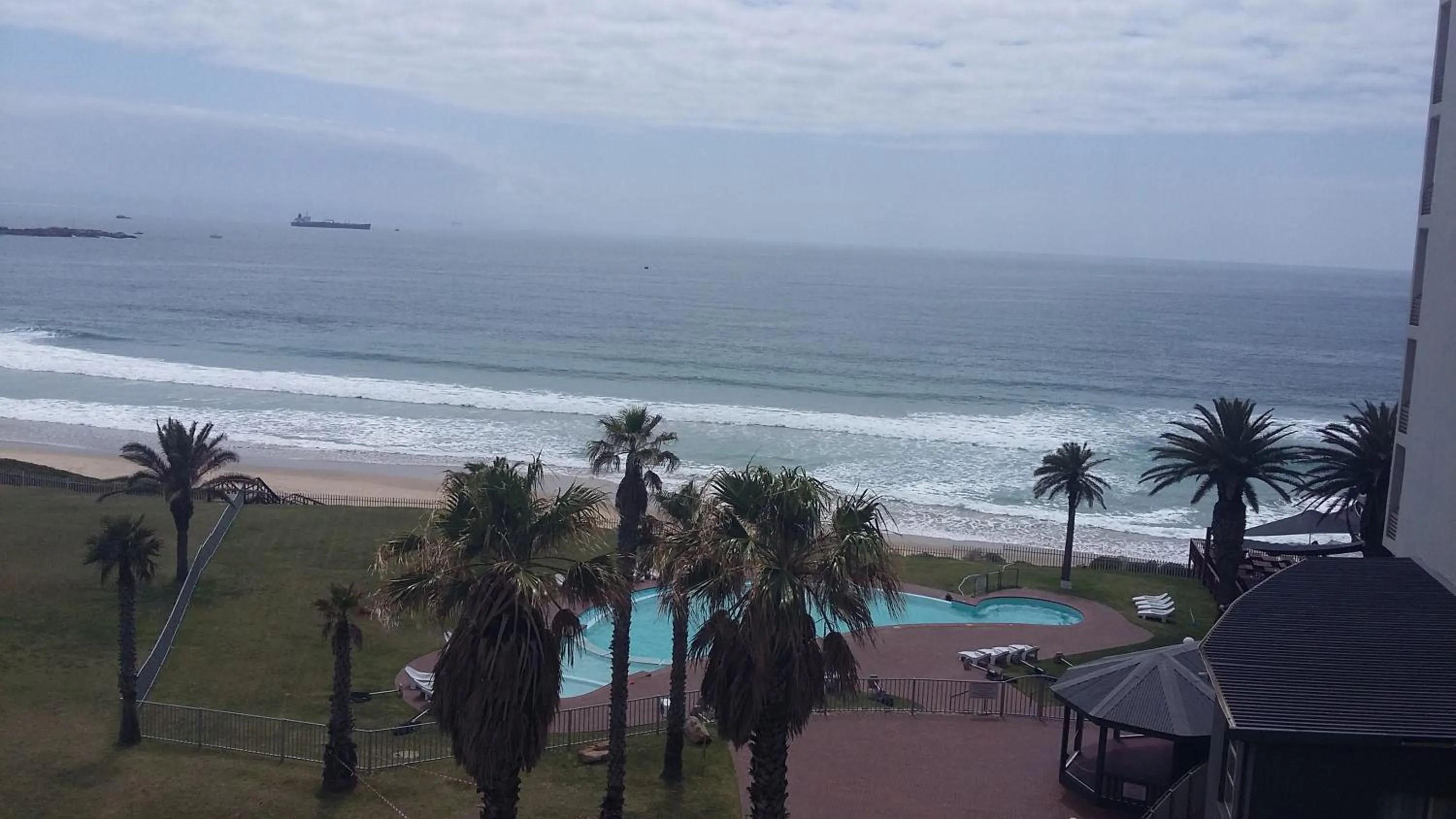 Pool view in Beach Club Self Catering Apartments