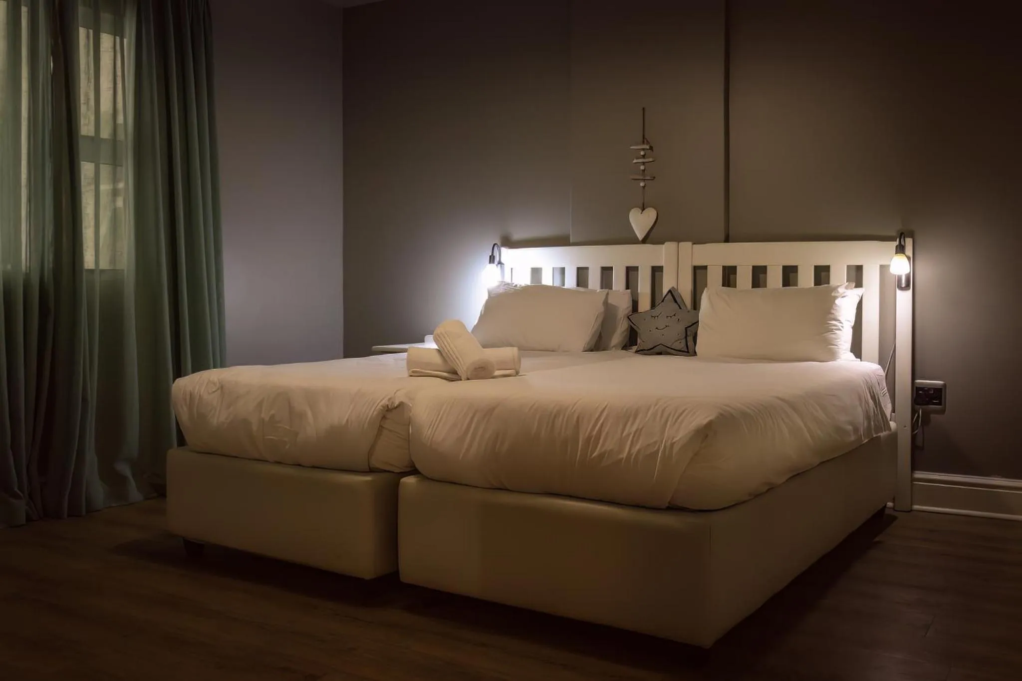 Bed in Beach Club Self Catering Apartments