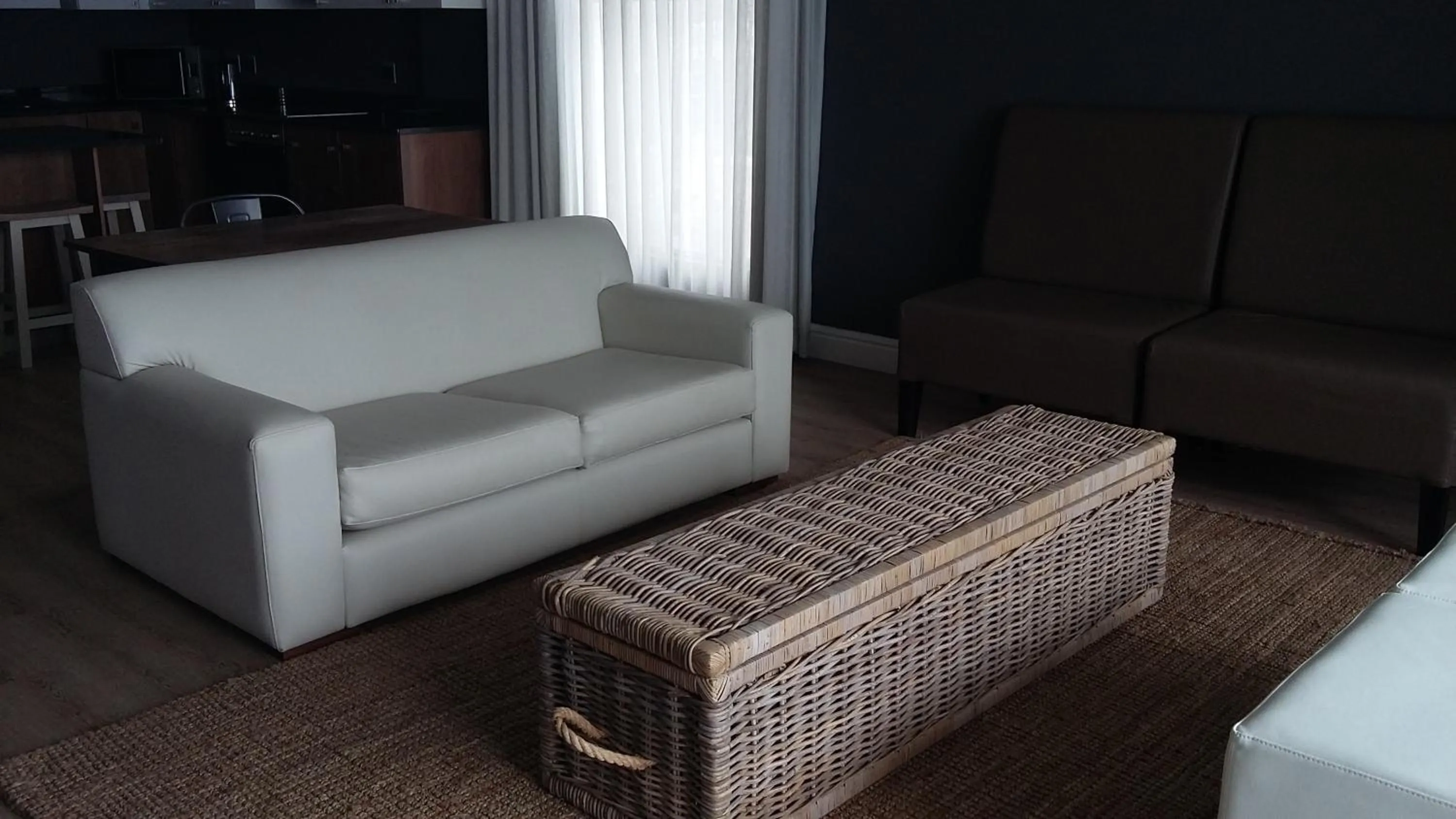 Living room in Beach Club Self Catering Apartments