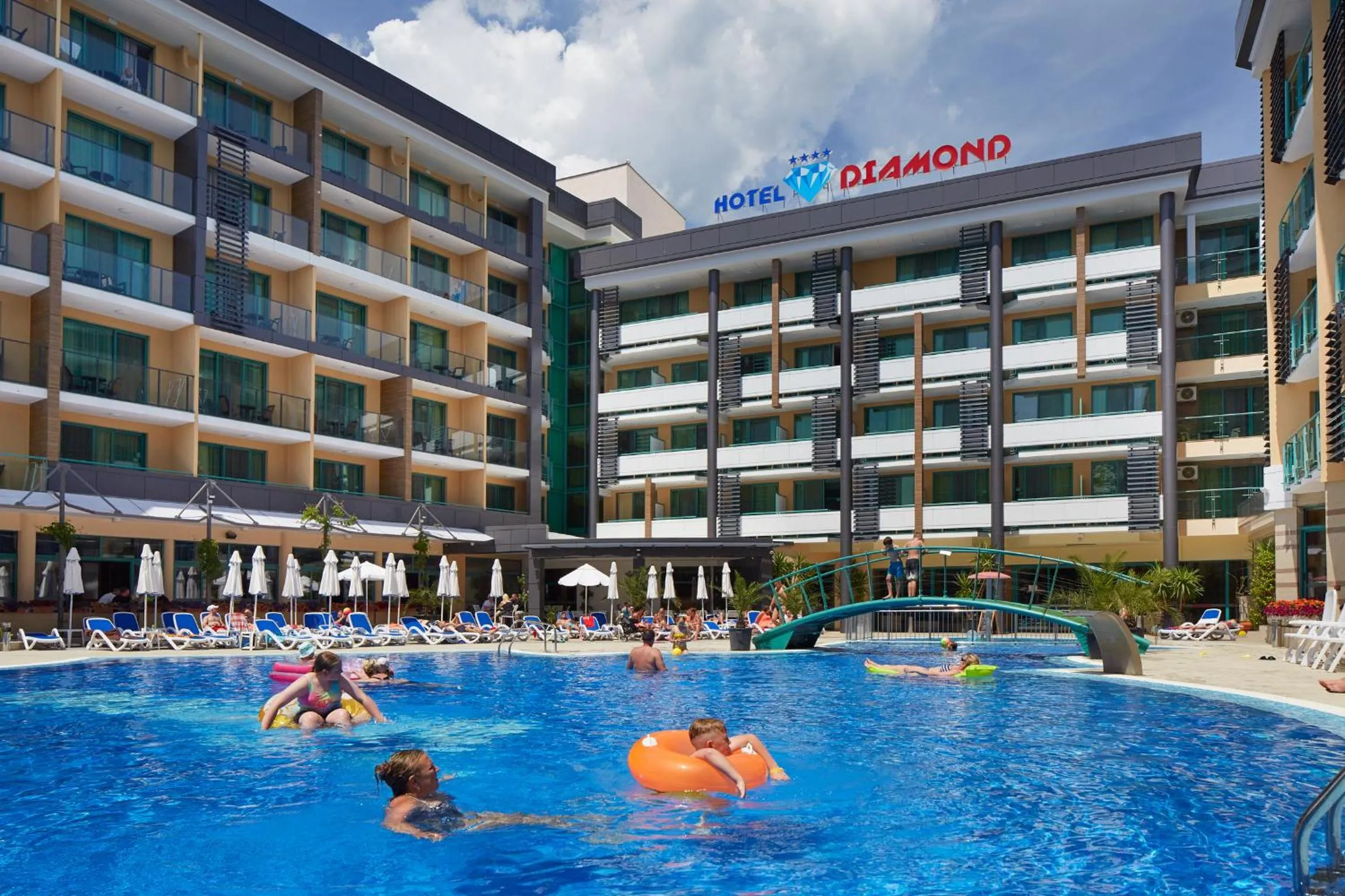 Swimming pool in Diamond Hotel - All Inclusive