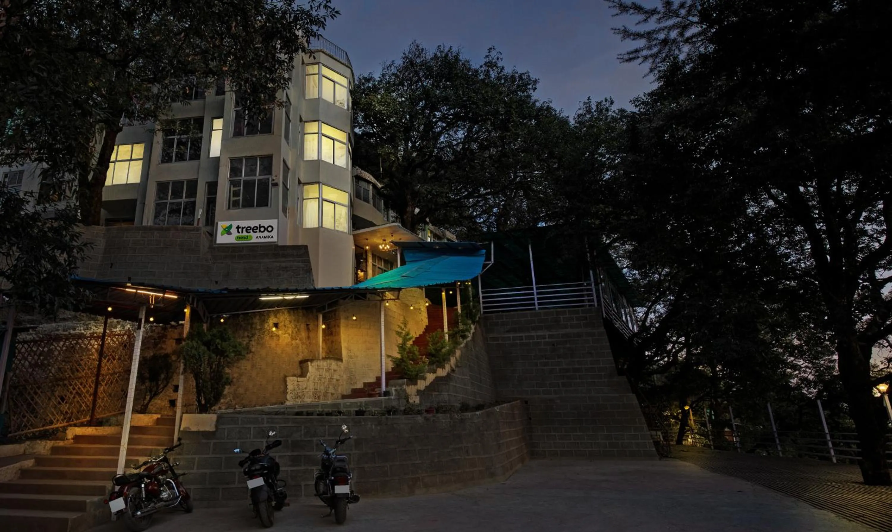 Property building in Treebo Kosmos Anamika, 1 Km From Nainital Lake