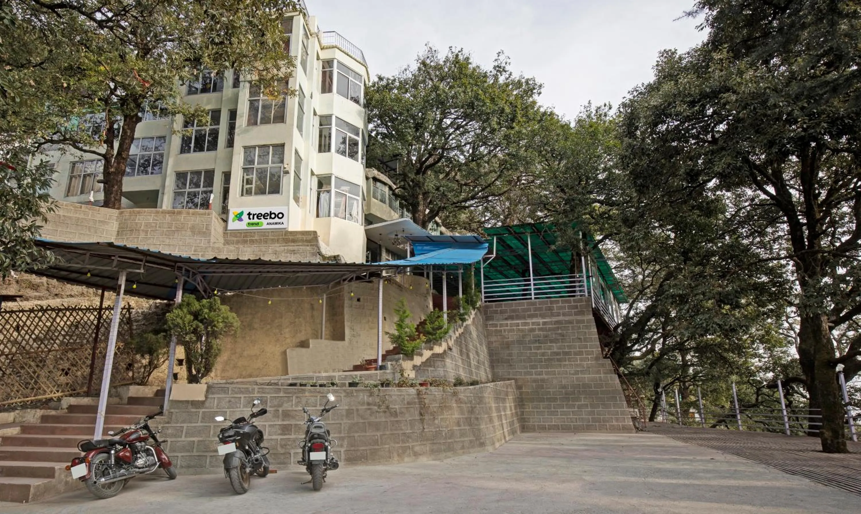 Property building in Treebo Kosmos Anamika, 1 Km From Nainital Lake