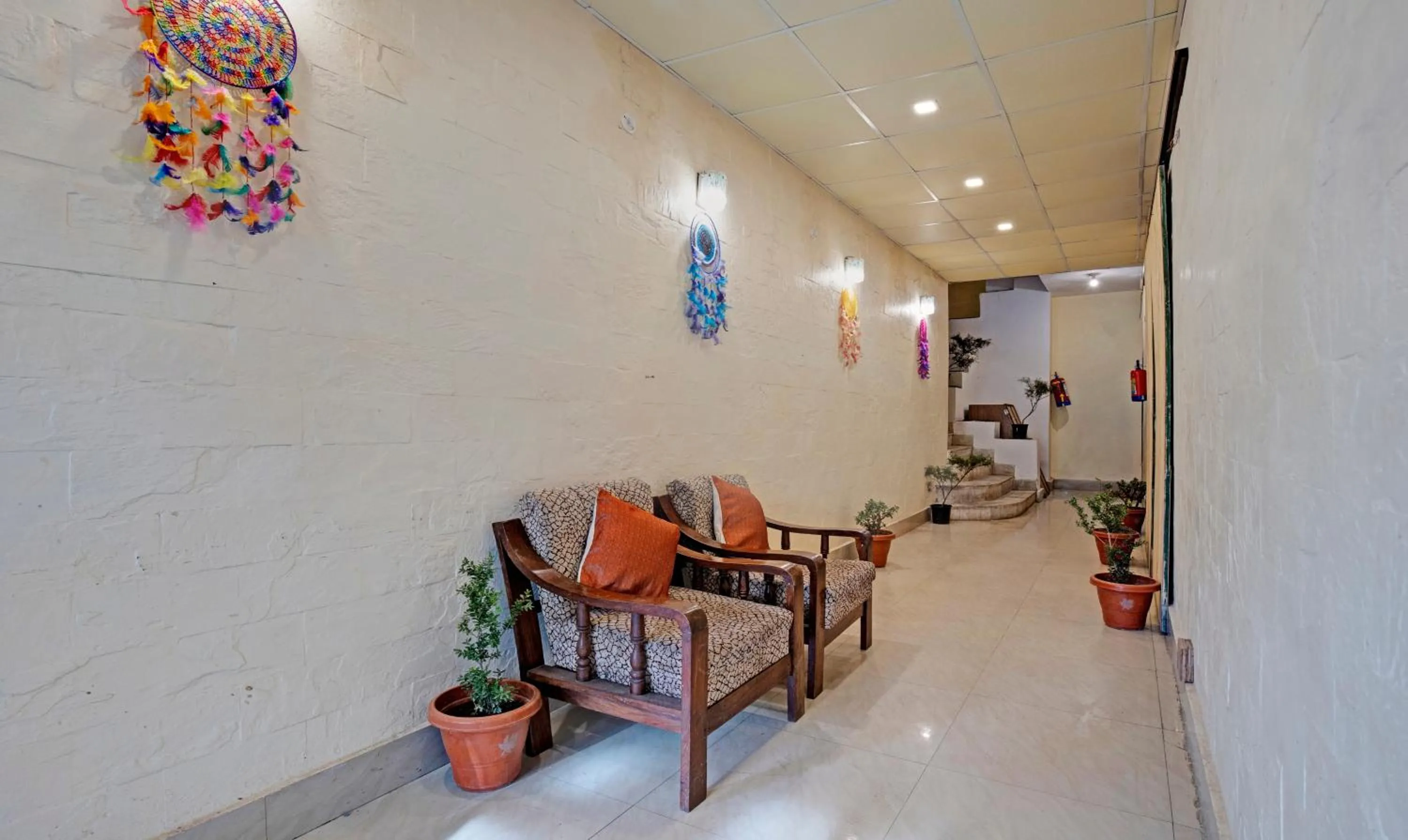 Lobby or reception in Treebo Kosmos Anamika, 1 Km From Nainital Lake