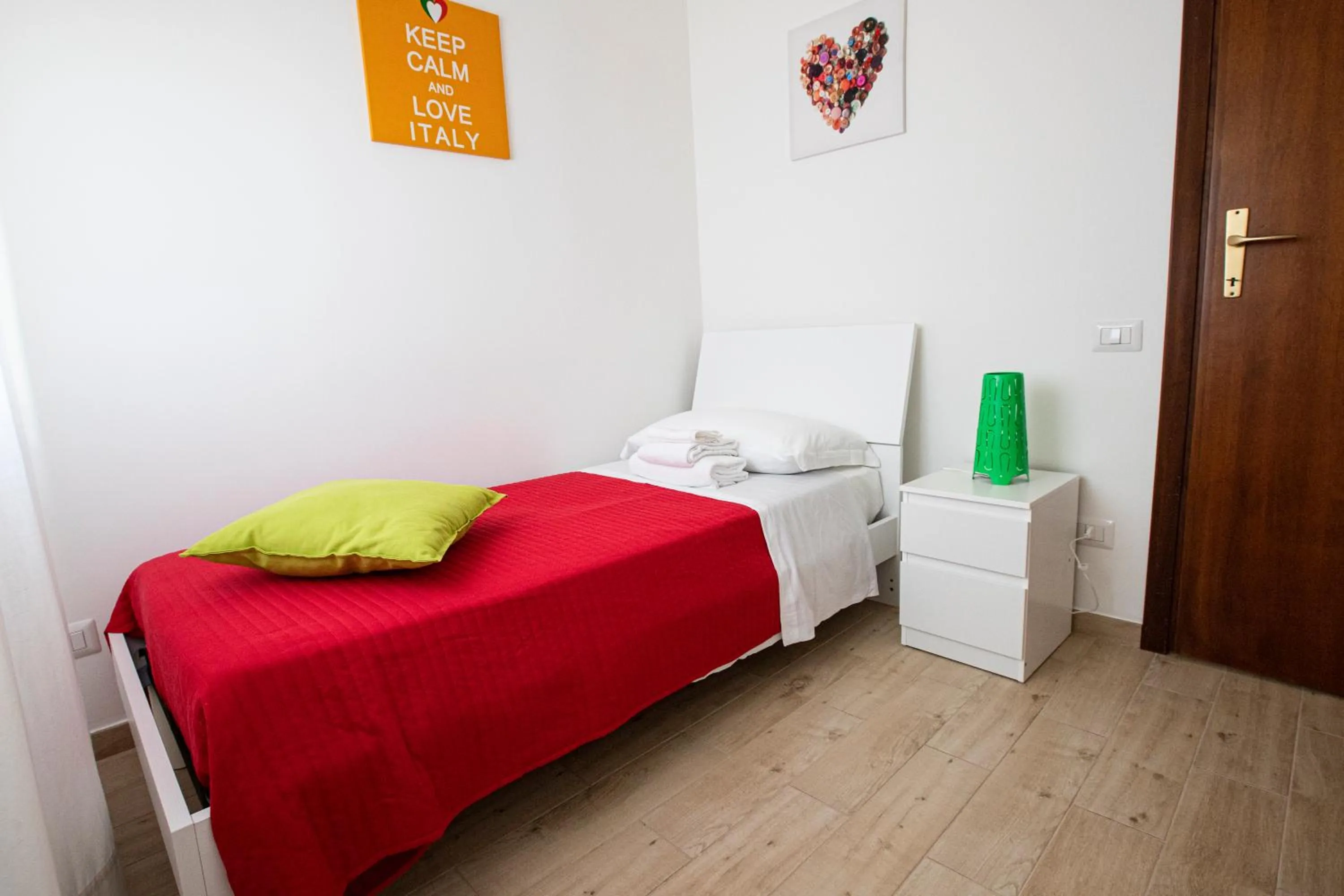 Bed in Valmontone Travel House