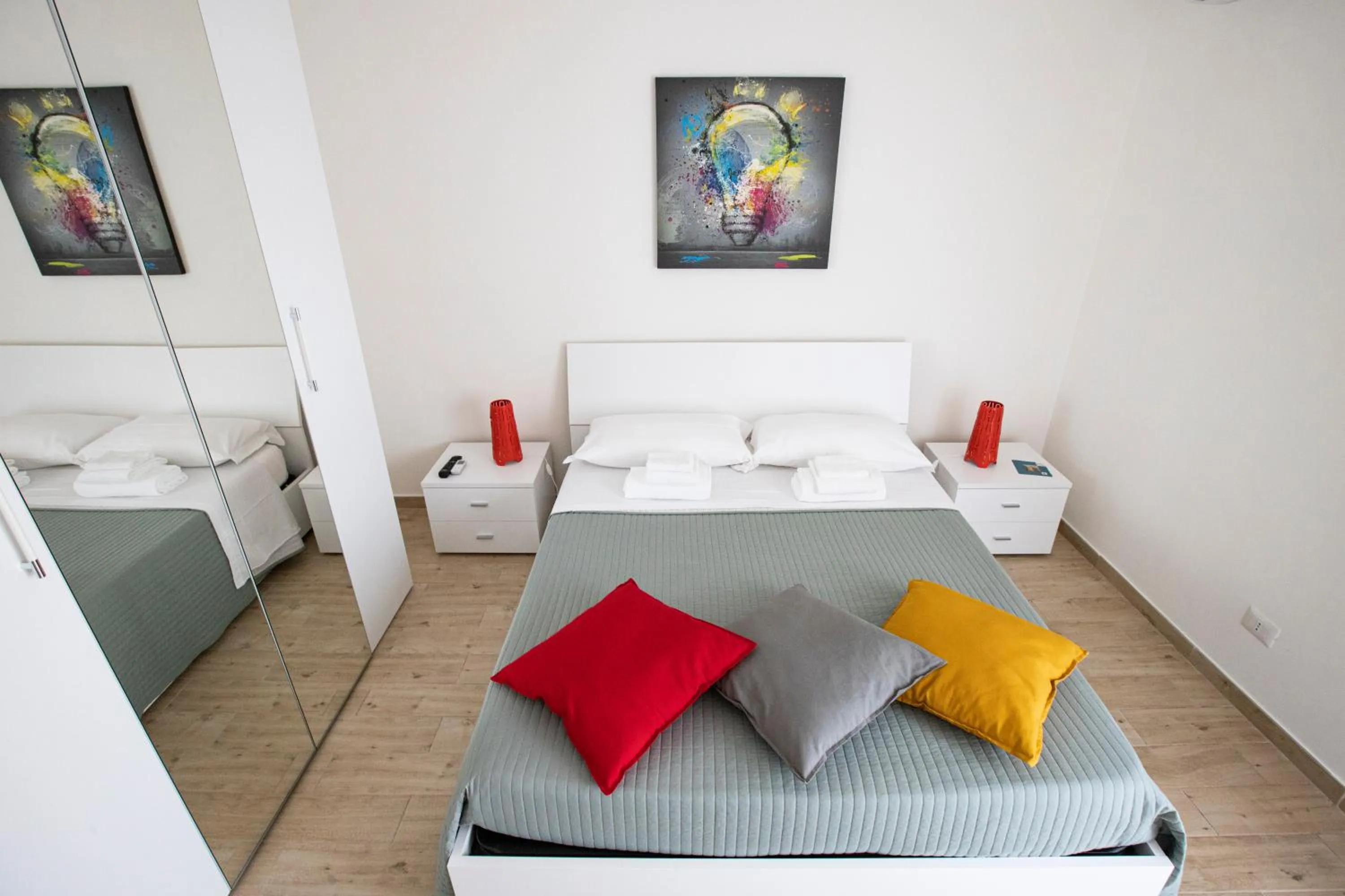 Bed in Valmontone Travel House