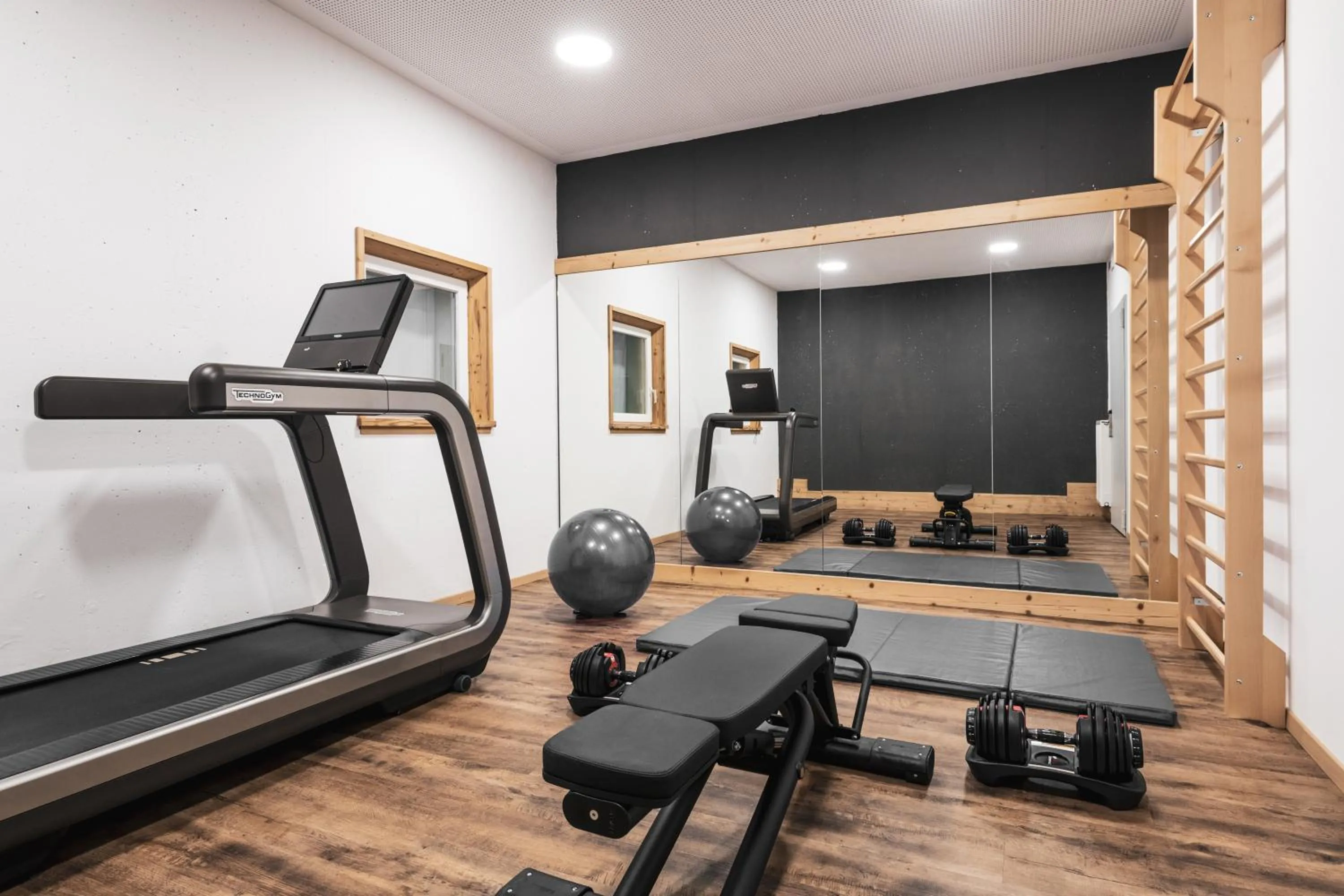 Fitness centre/facilities in Les Dolomites Mountain Lodges