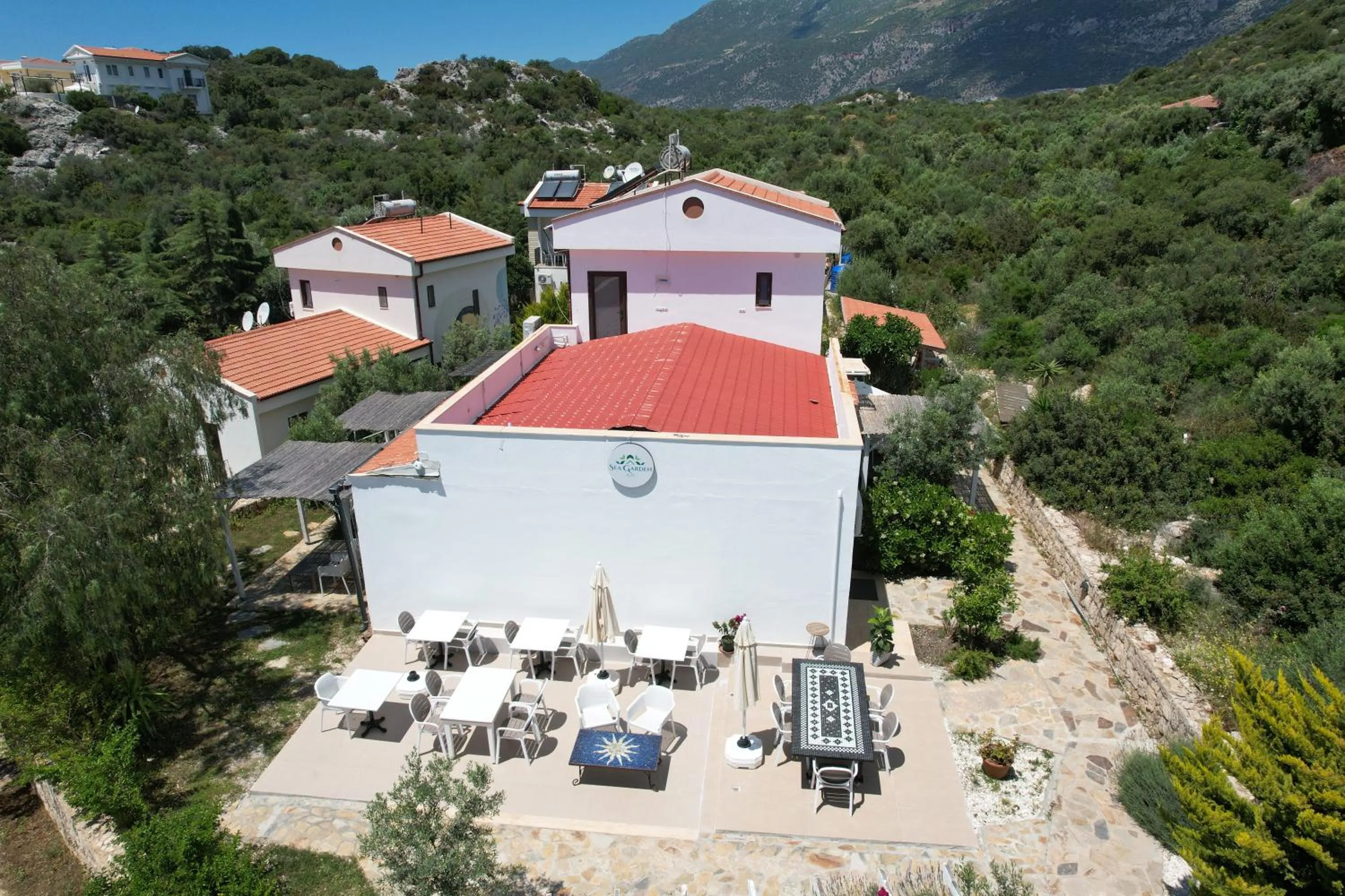 Property building in Sea Garden Kaş Hotel