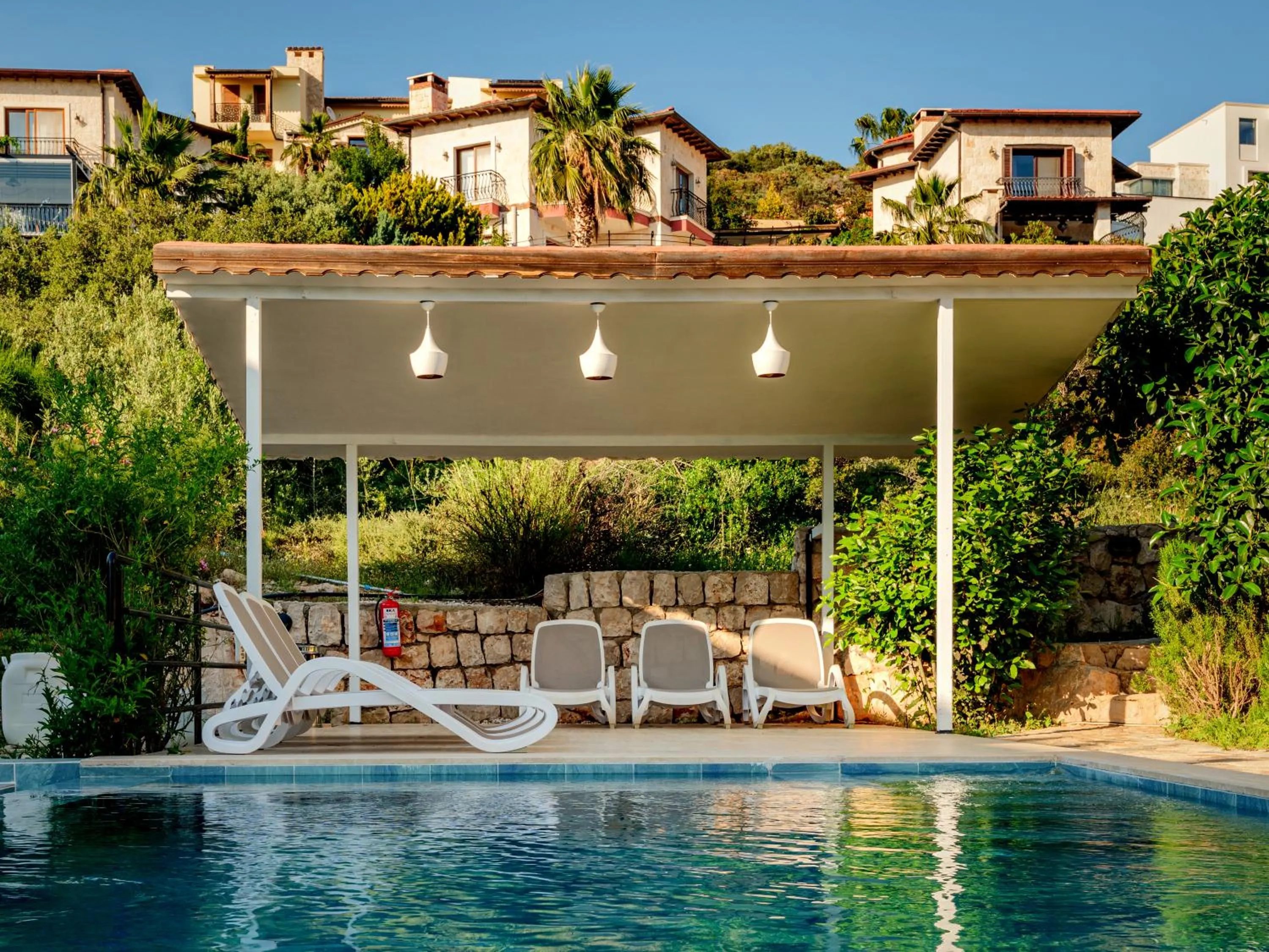 Patio in Sea Garden Kaş Hotel