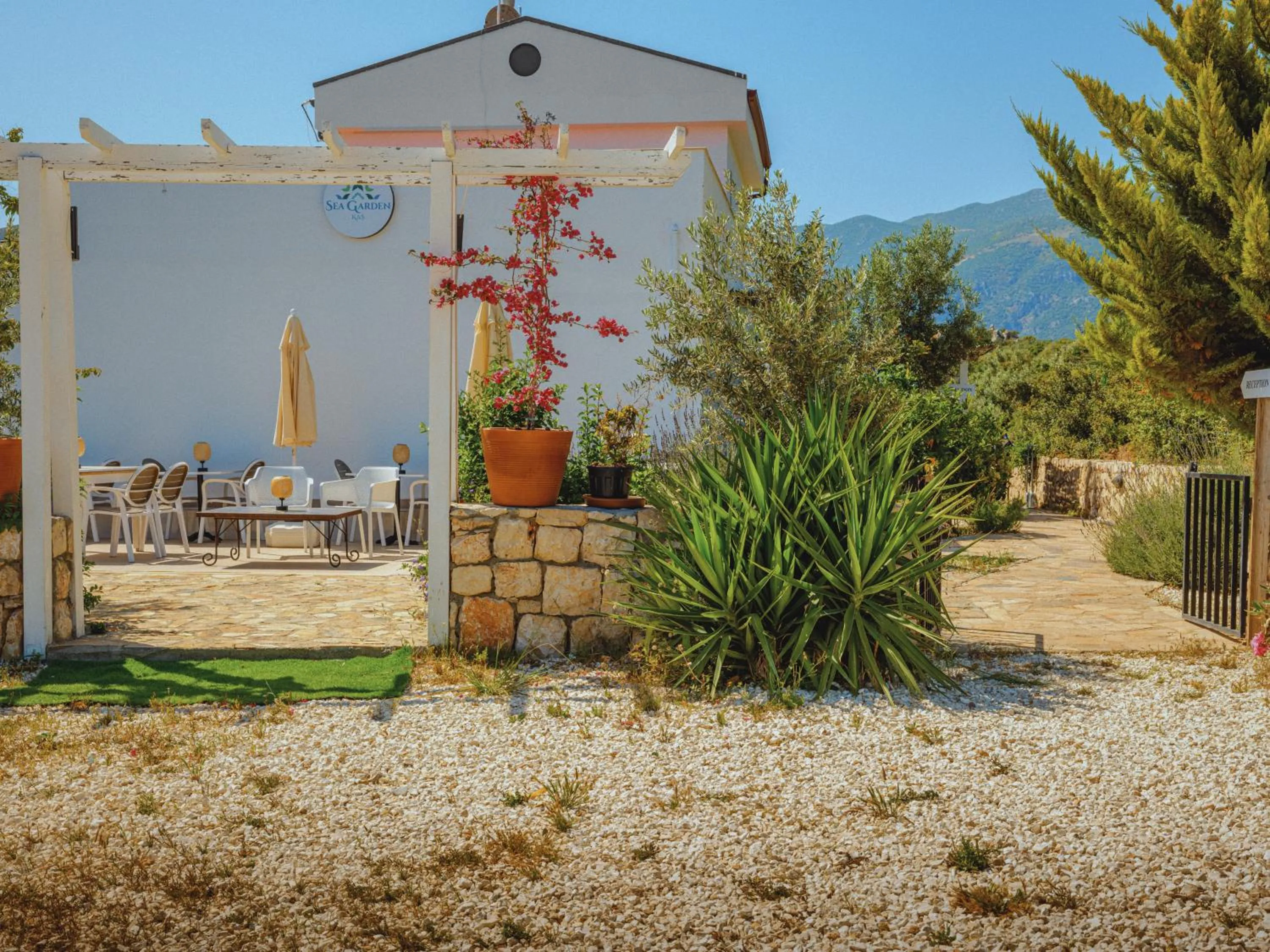 Facade/entrance in Sea Garden Kaş Hotel