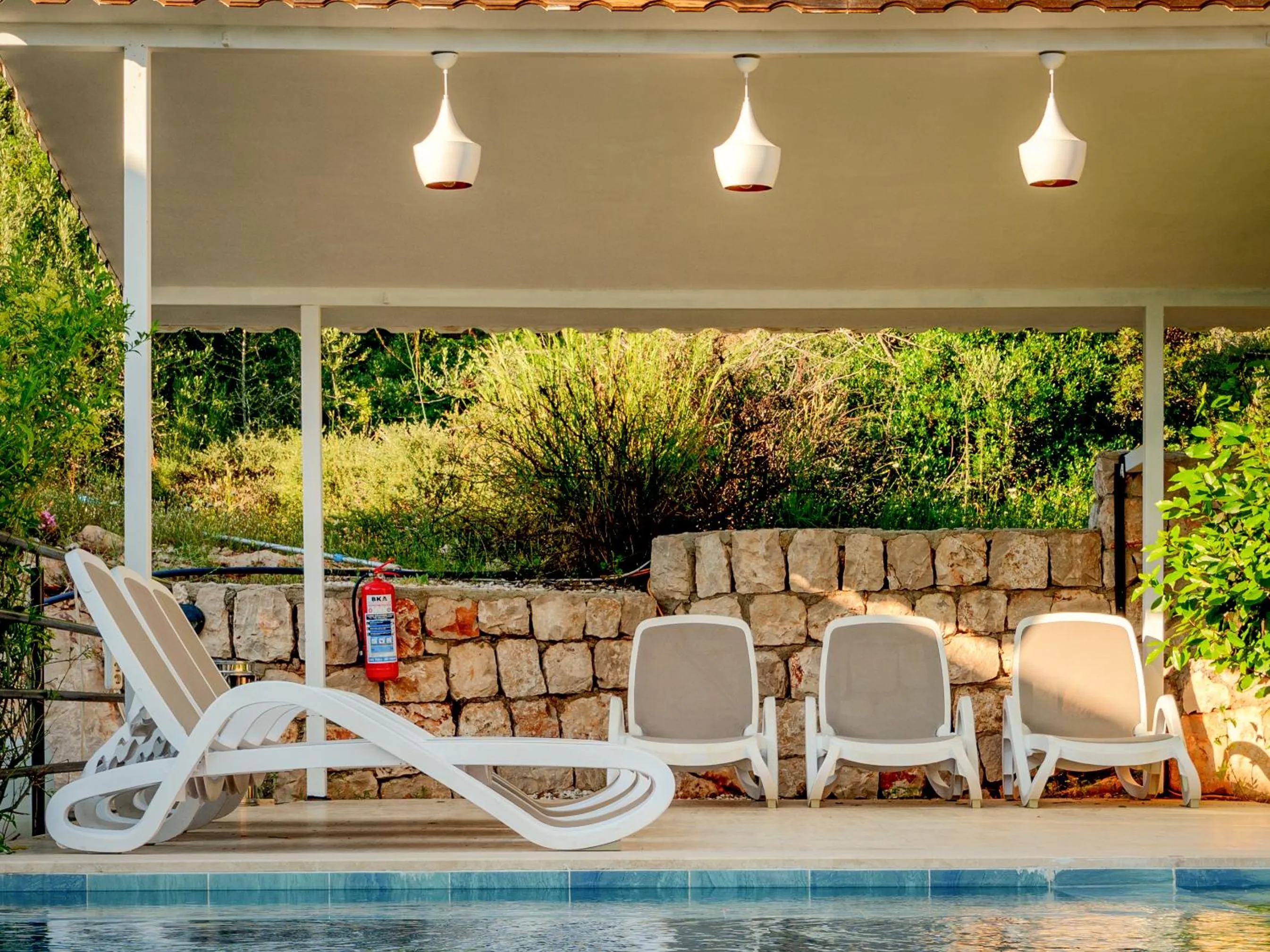 Patio in Sea Garden Kaş Hotel