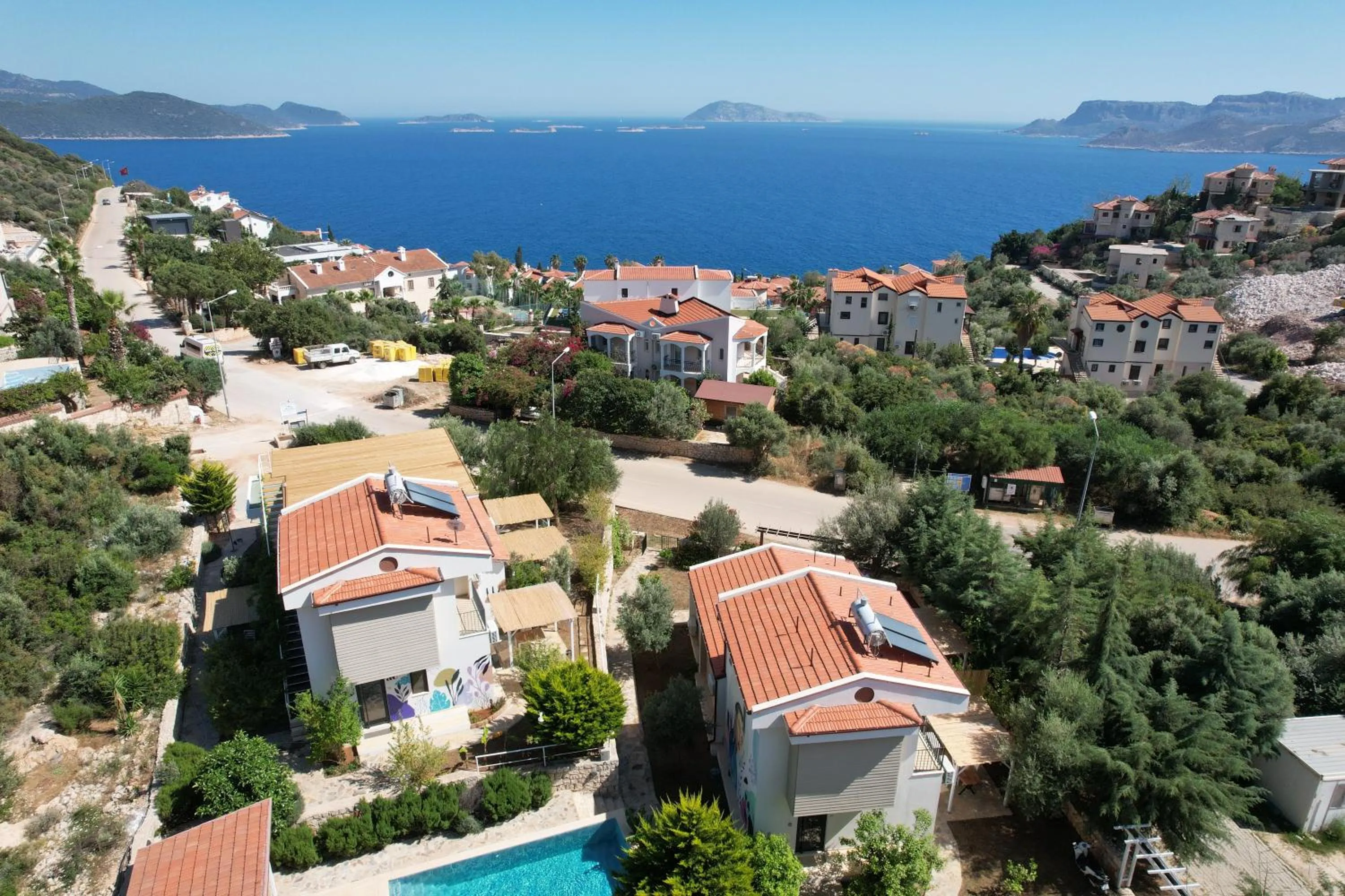 Property building in Sea Garden Kaş Hotel
