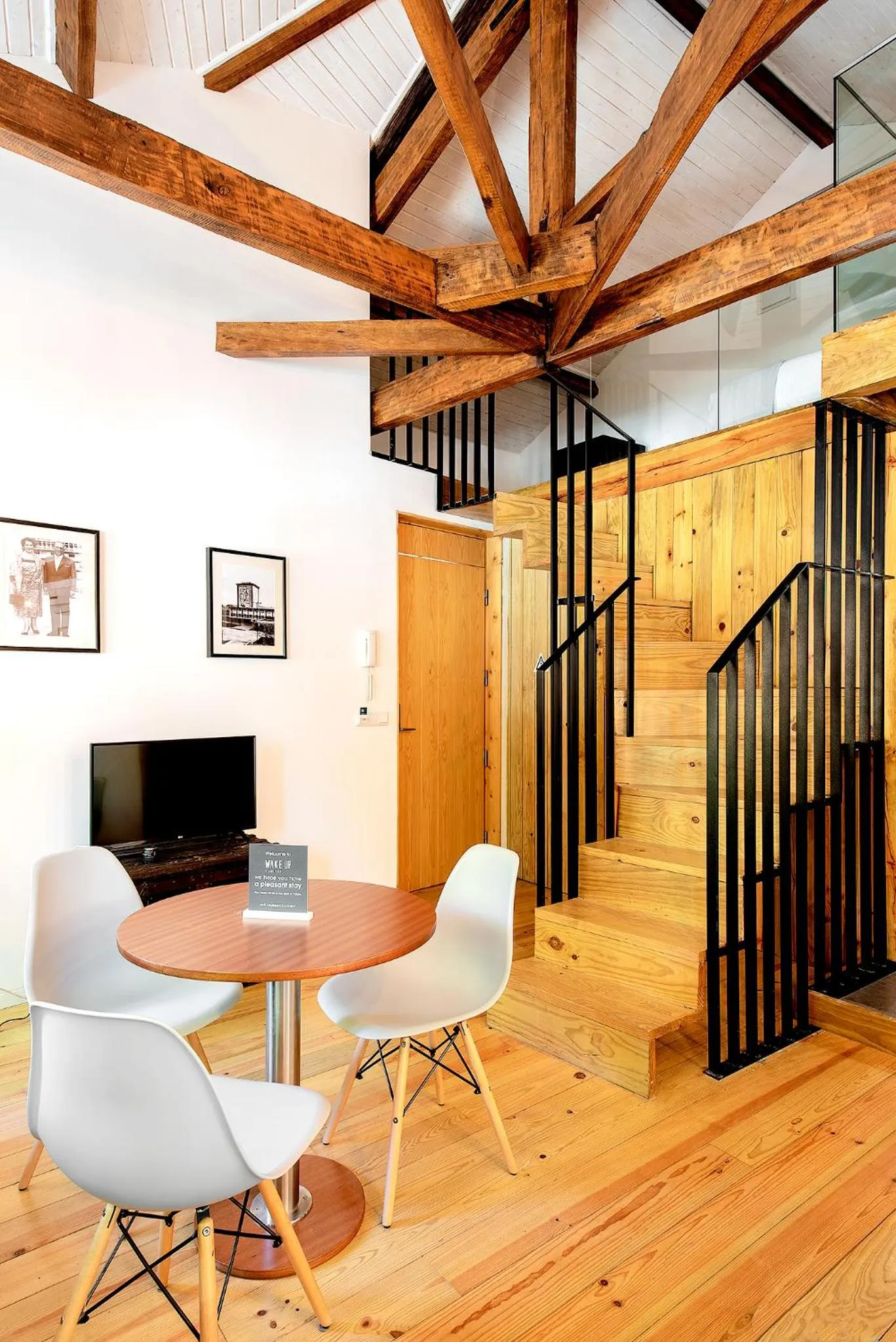 Living room in Wake Up Famalicão