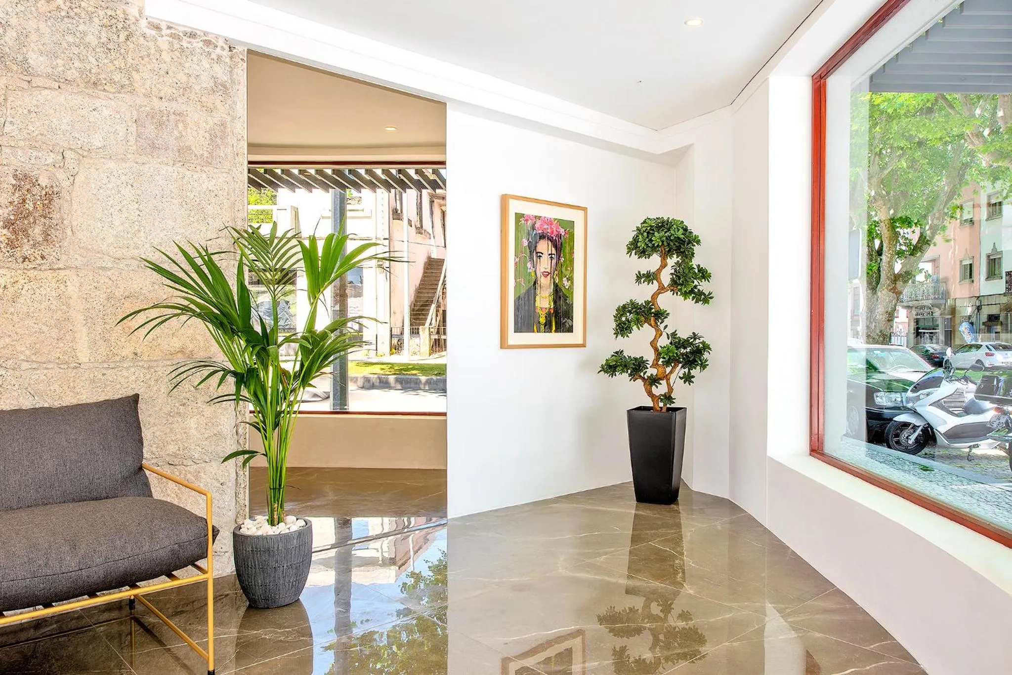 Lobby or reception in Wake Up Famalicão