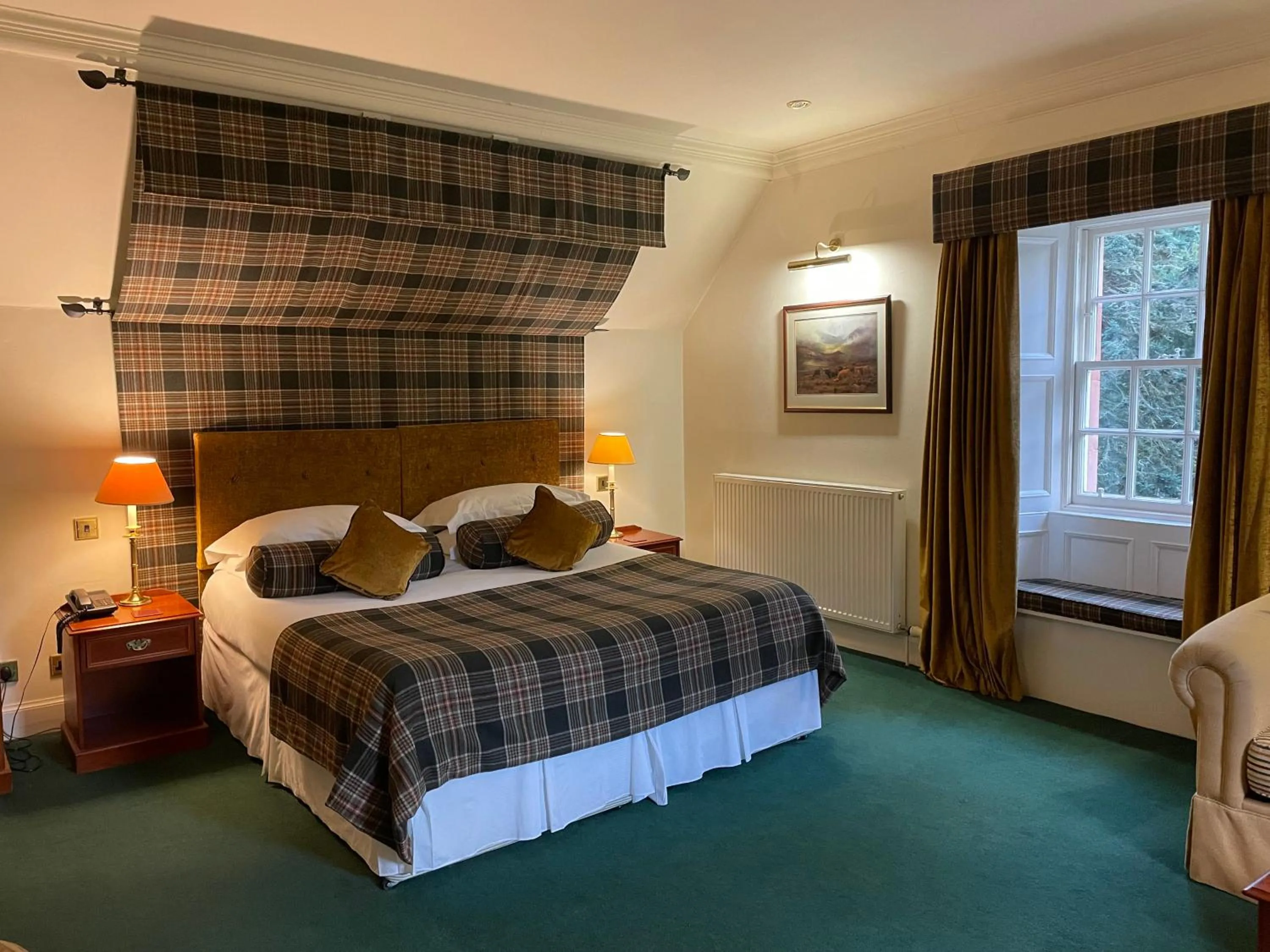 Bedroom, Bed in Bunchrew House Hotel