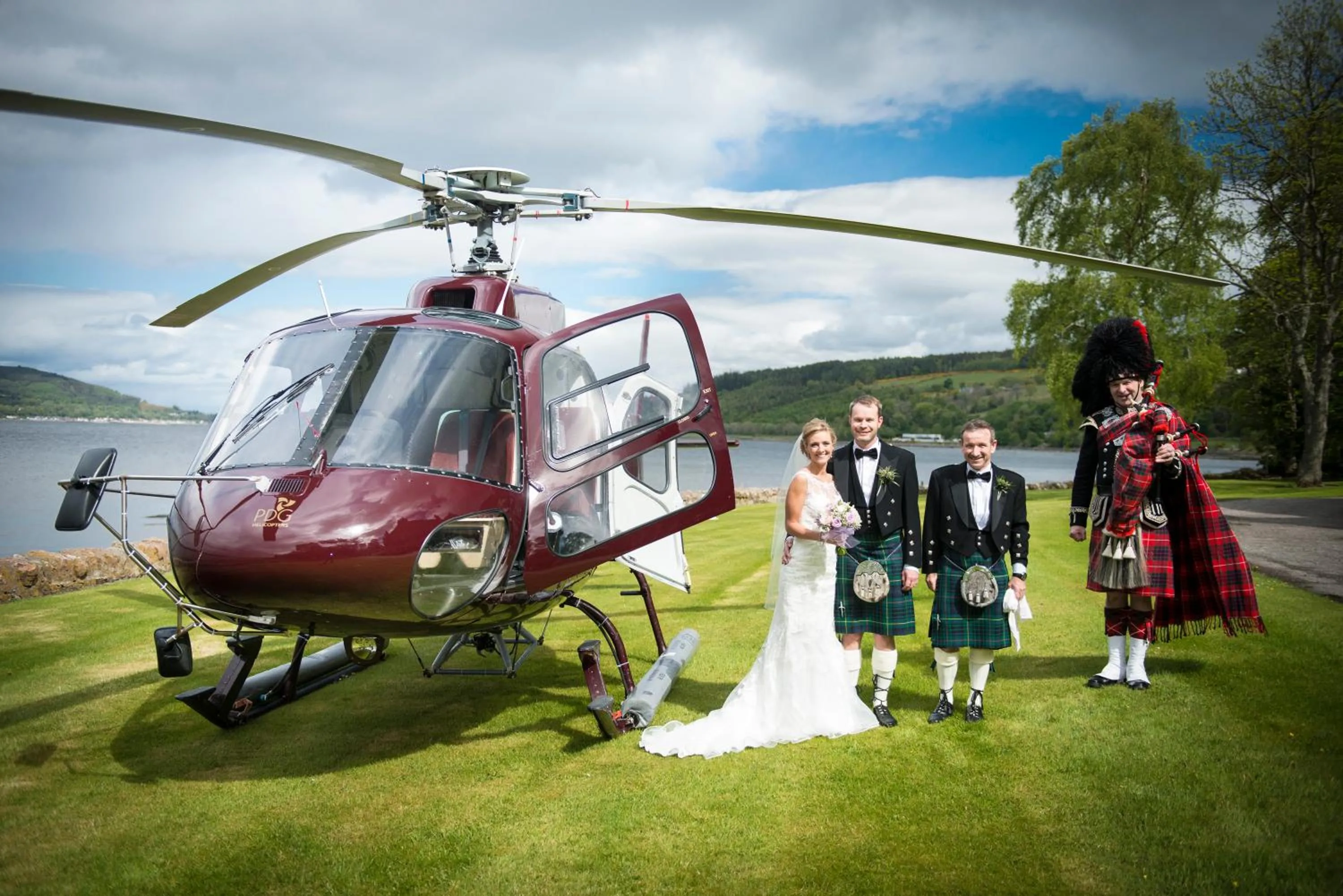 Garden in Bunchrew House Hotel