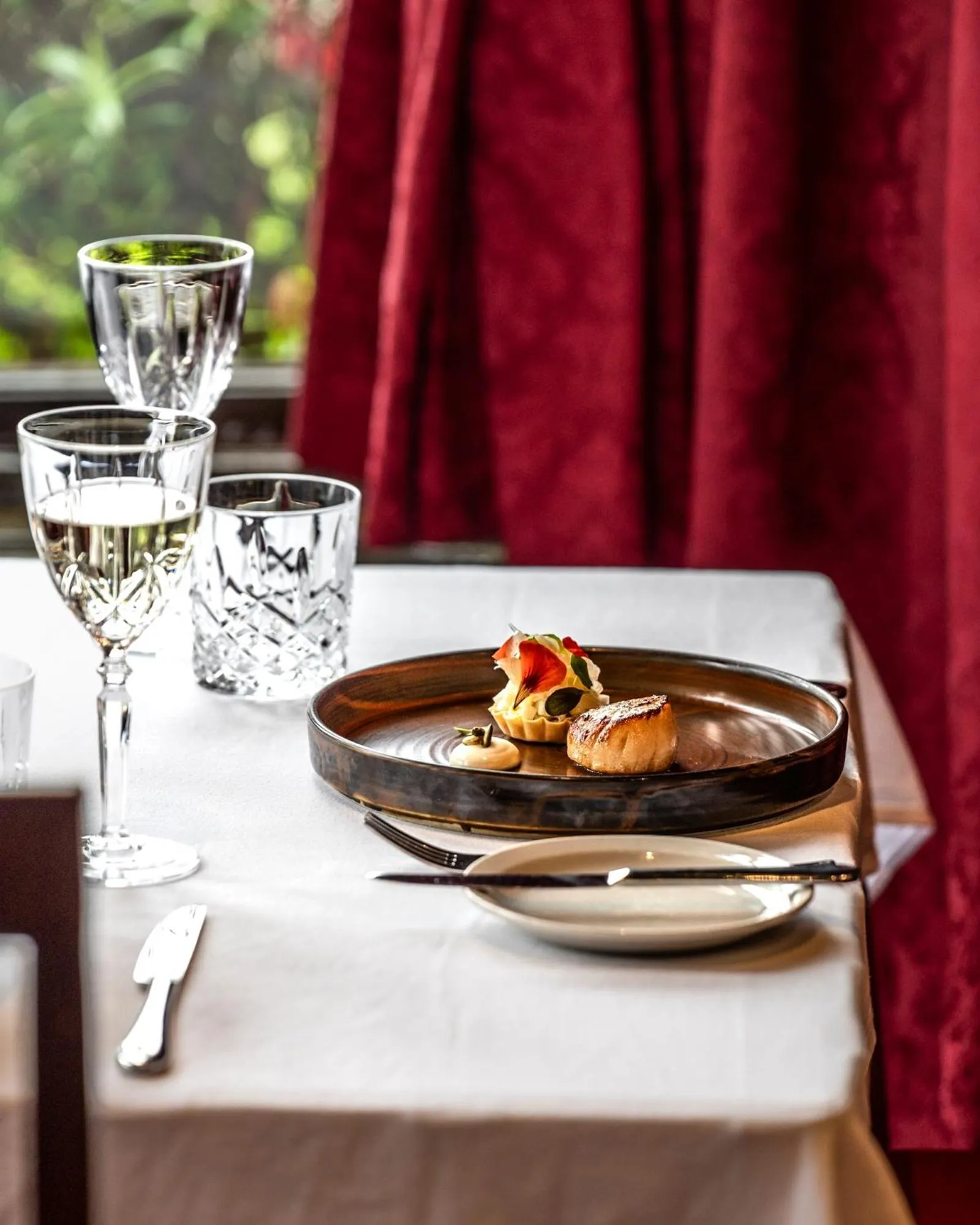 Restaurant/places to eat in Bunchrew House Hotel